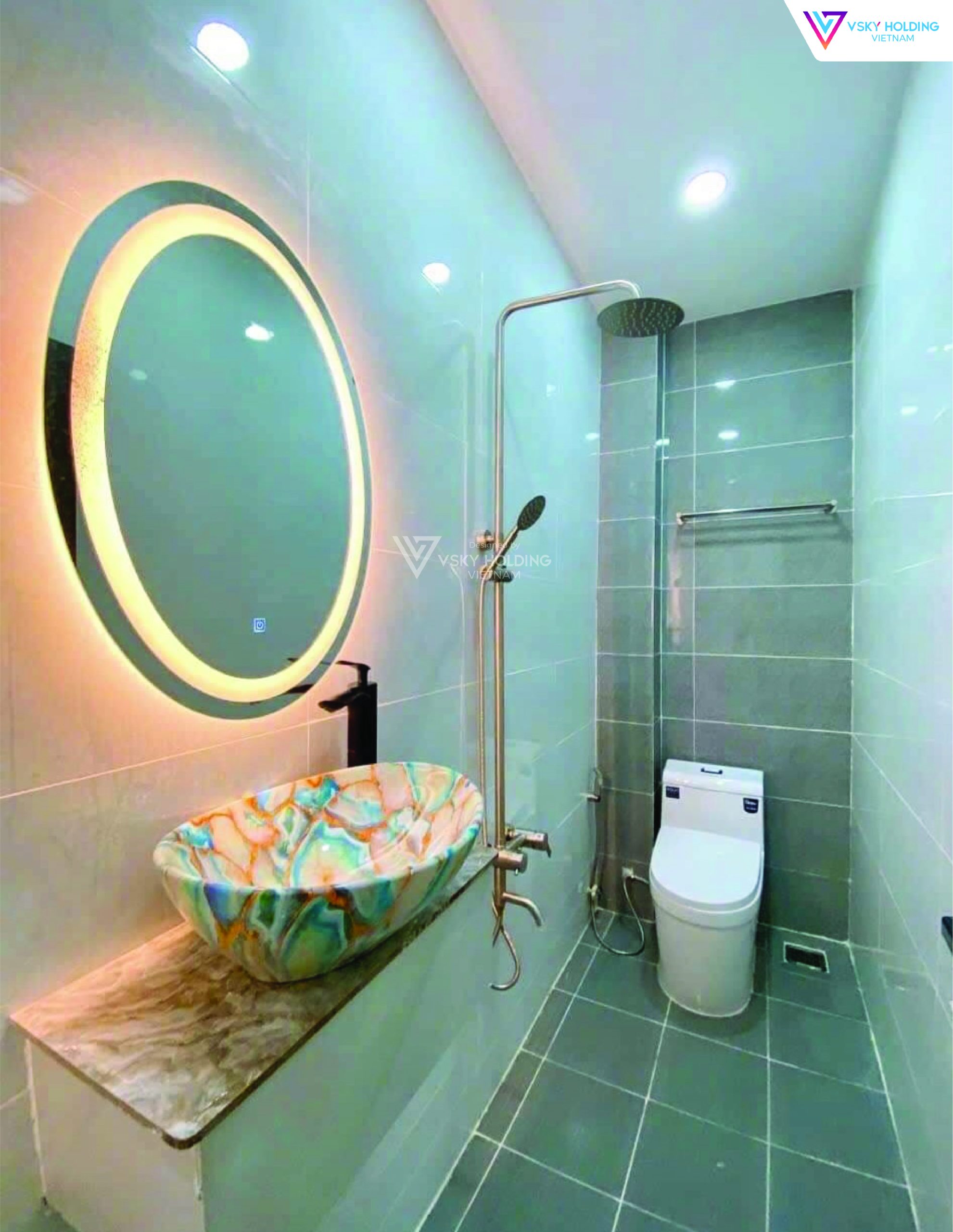 Xây dựng công trình nhà ở 2 tầng 85m2