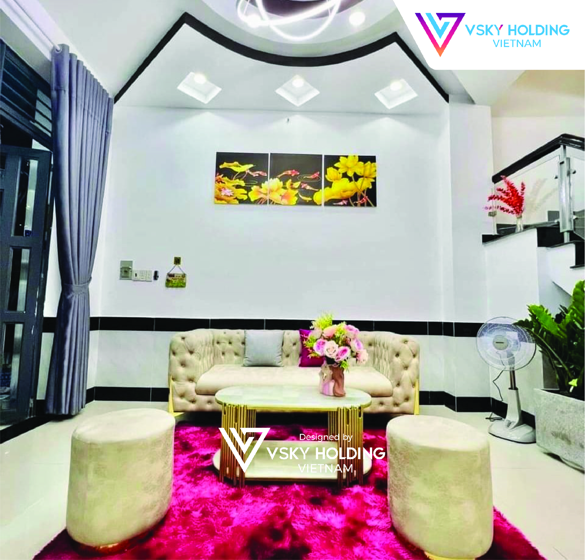 xây dựng công trình nhà ở 60 m2 4 tầng