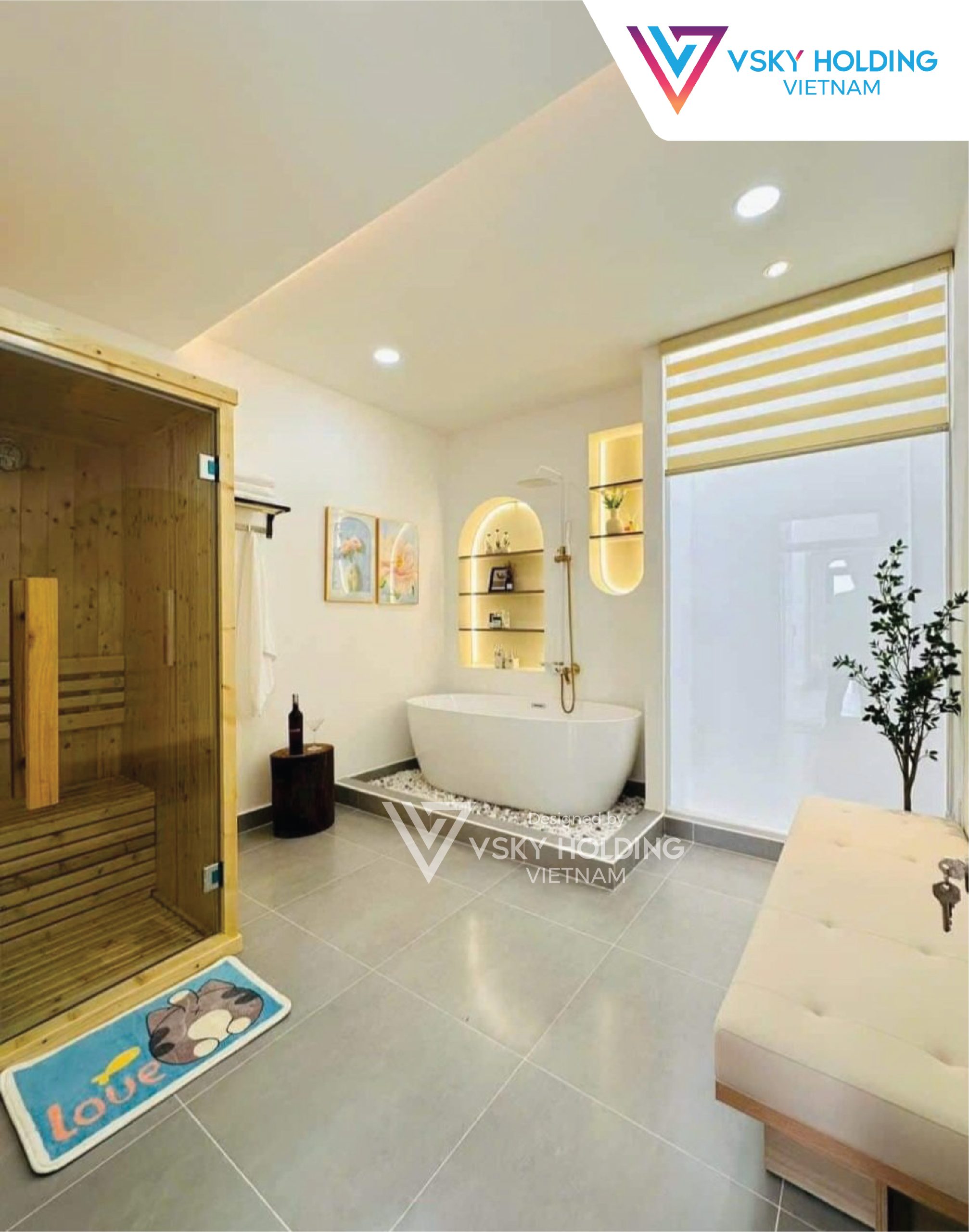 Xây dựng công trình nhà ở 70m2 4 tầng