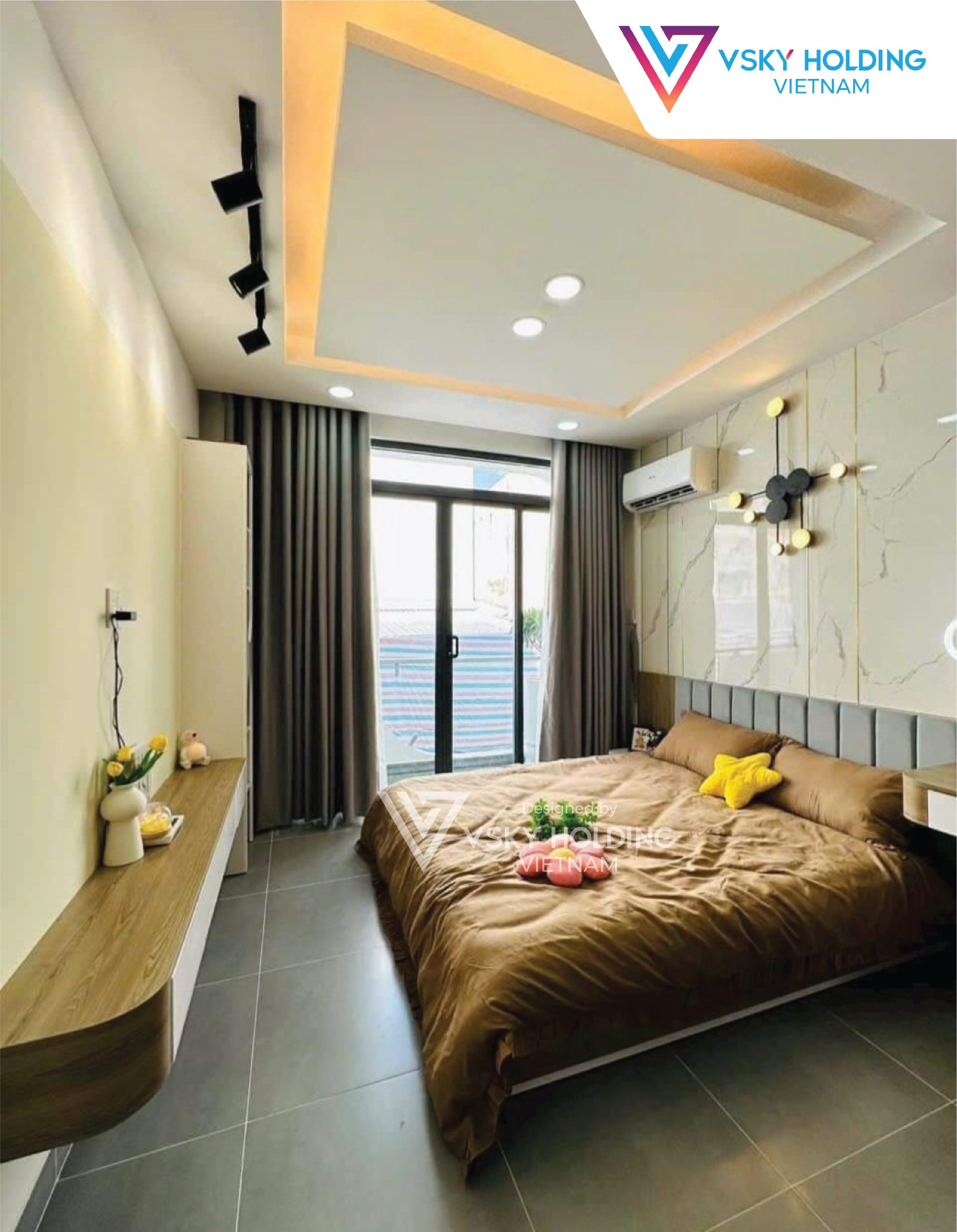 Xây dựng công trình nhà ở 70m2 4 tầng