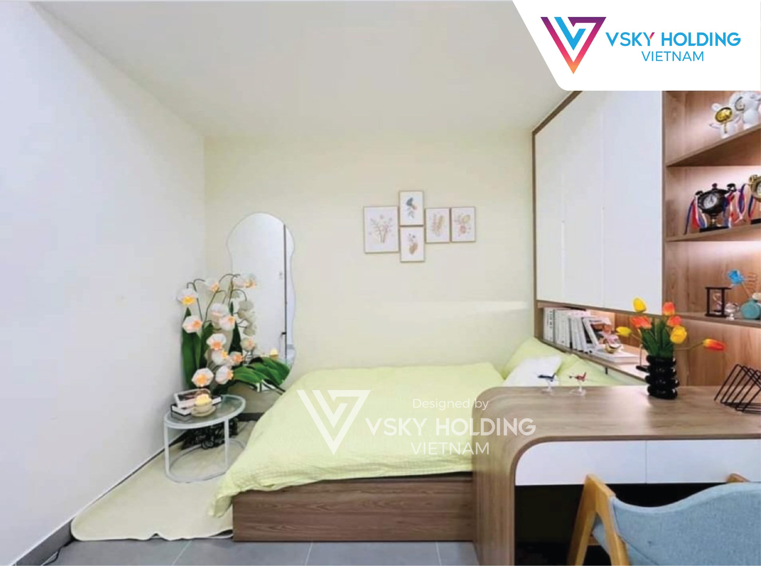 Xây dựng công trình nhà ở 70m2 4 tầng