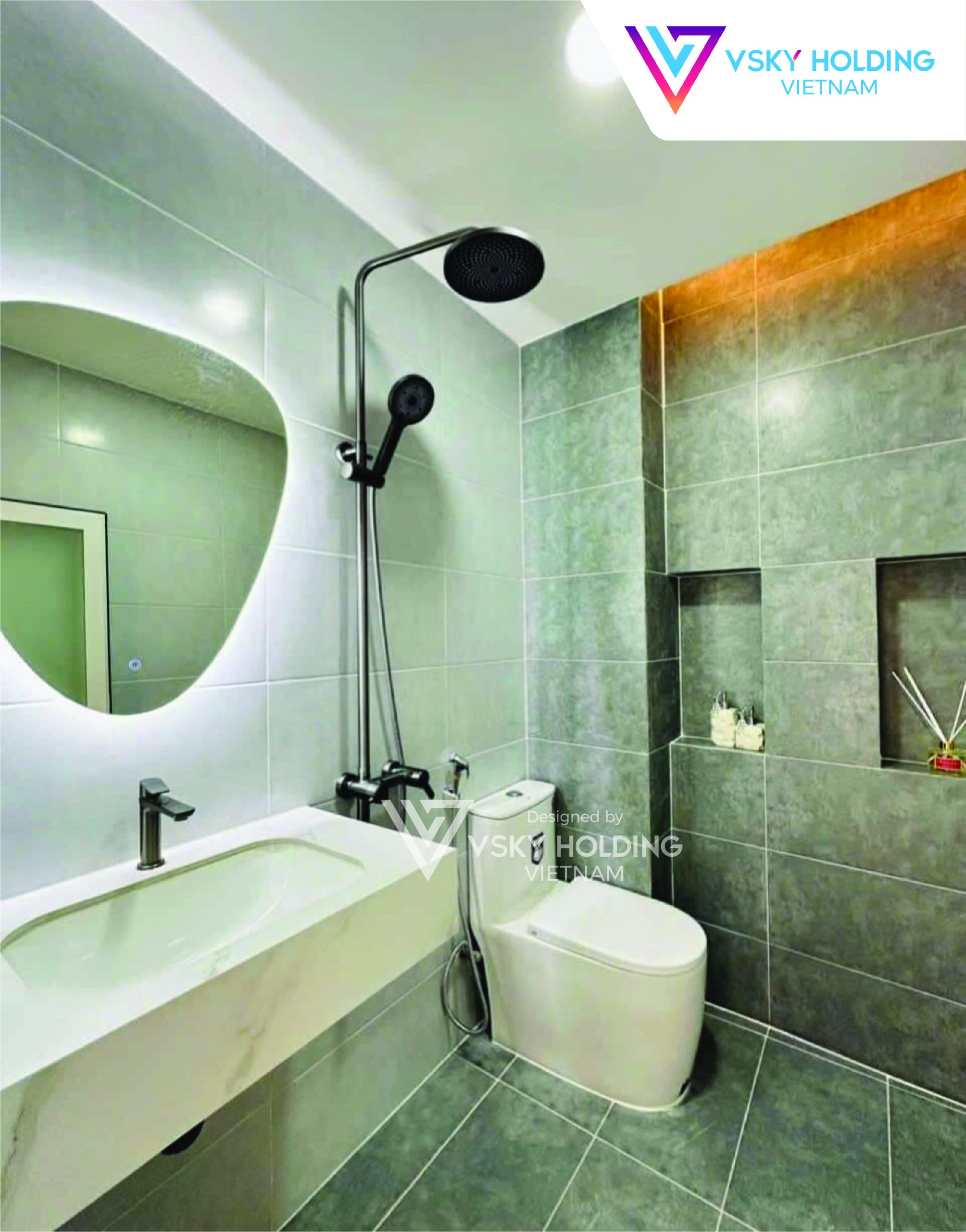 Xây dựng công trình nhà ở 5 tầng 62m2