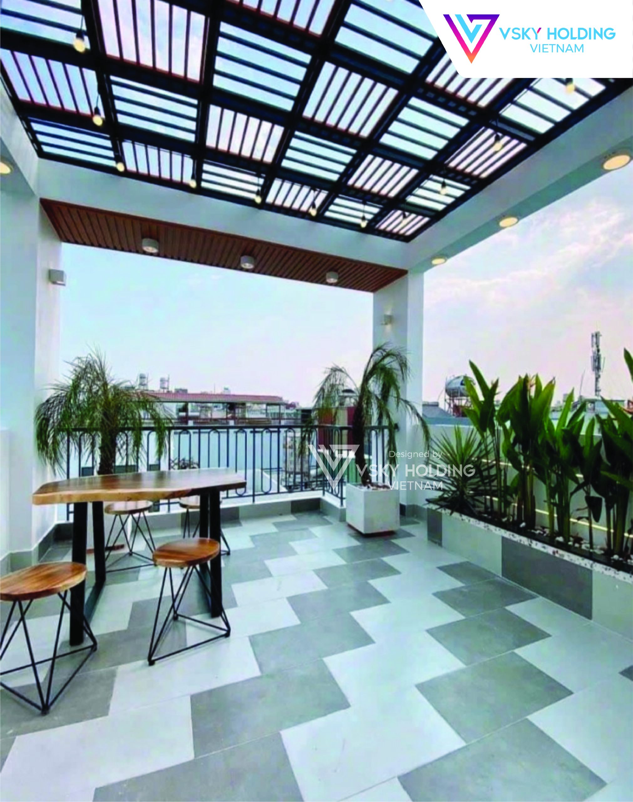 Xây dựng công trình nhà ở 5 tầng 62m2