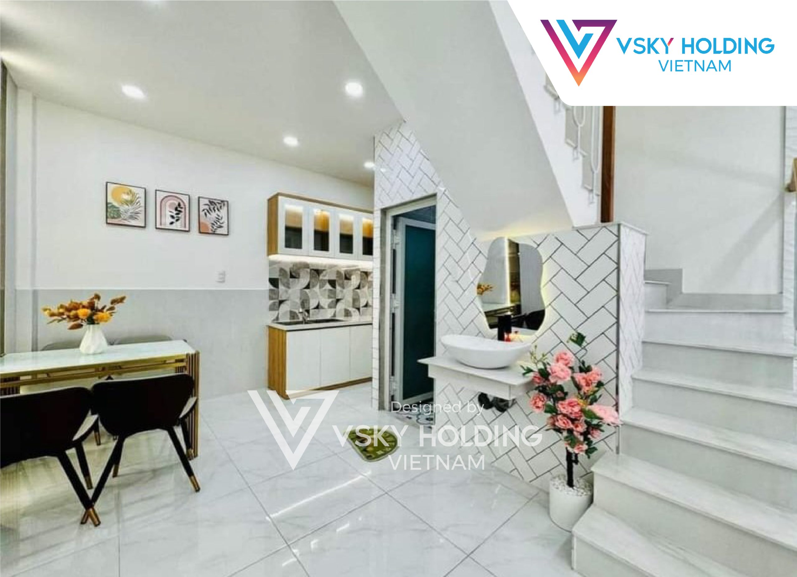 Xây dựng công trình nhà ở 2 tầng 80m2