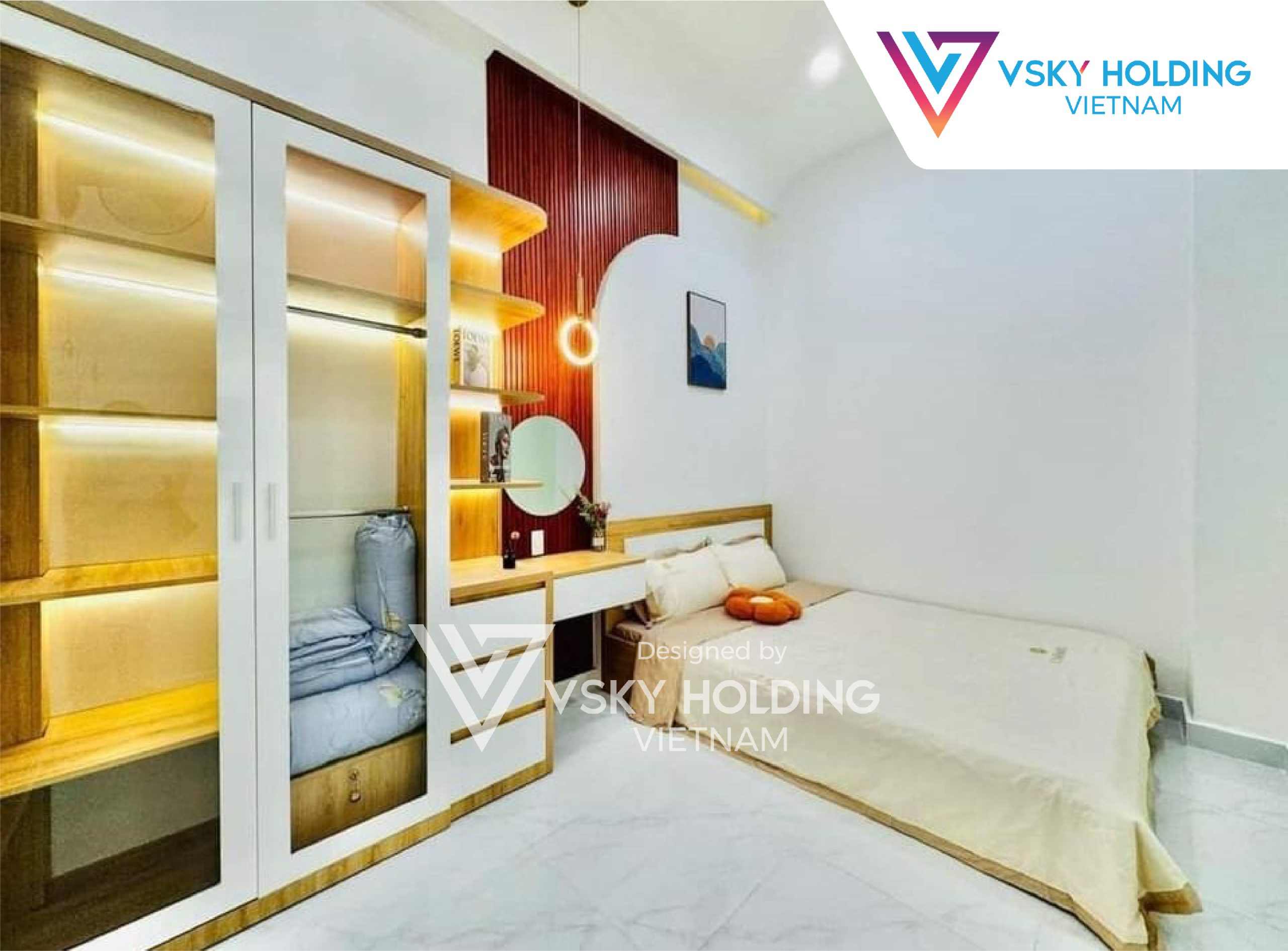 Xây dựng công trình nhà ở 2 tầng 80m2