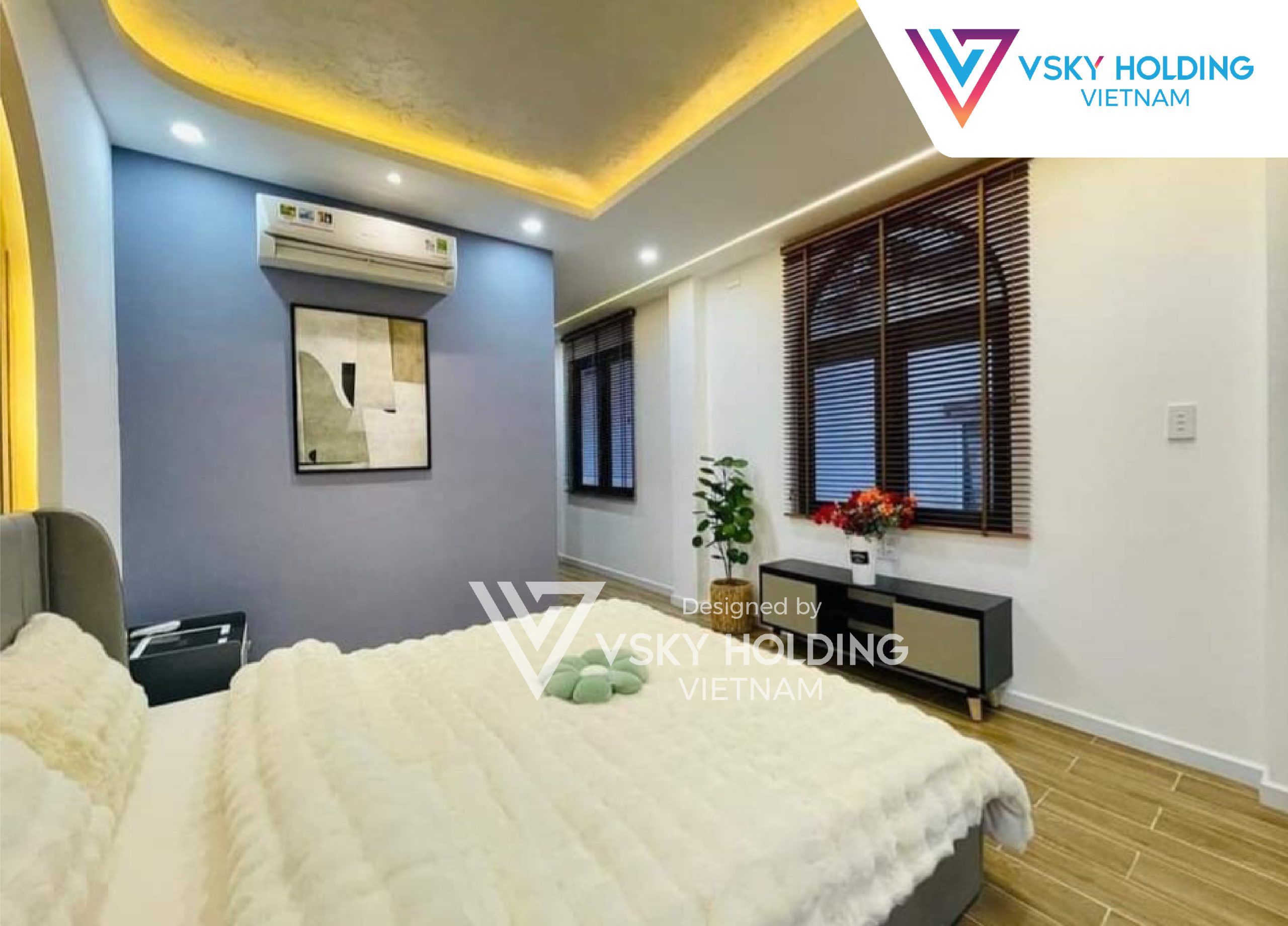 Xây dựng công trình nhà ở 95m2 5 tầng