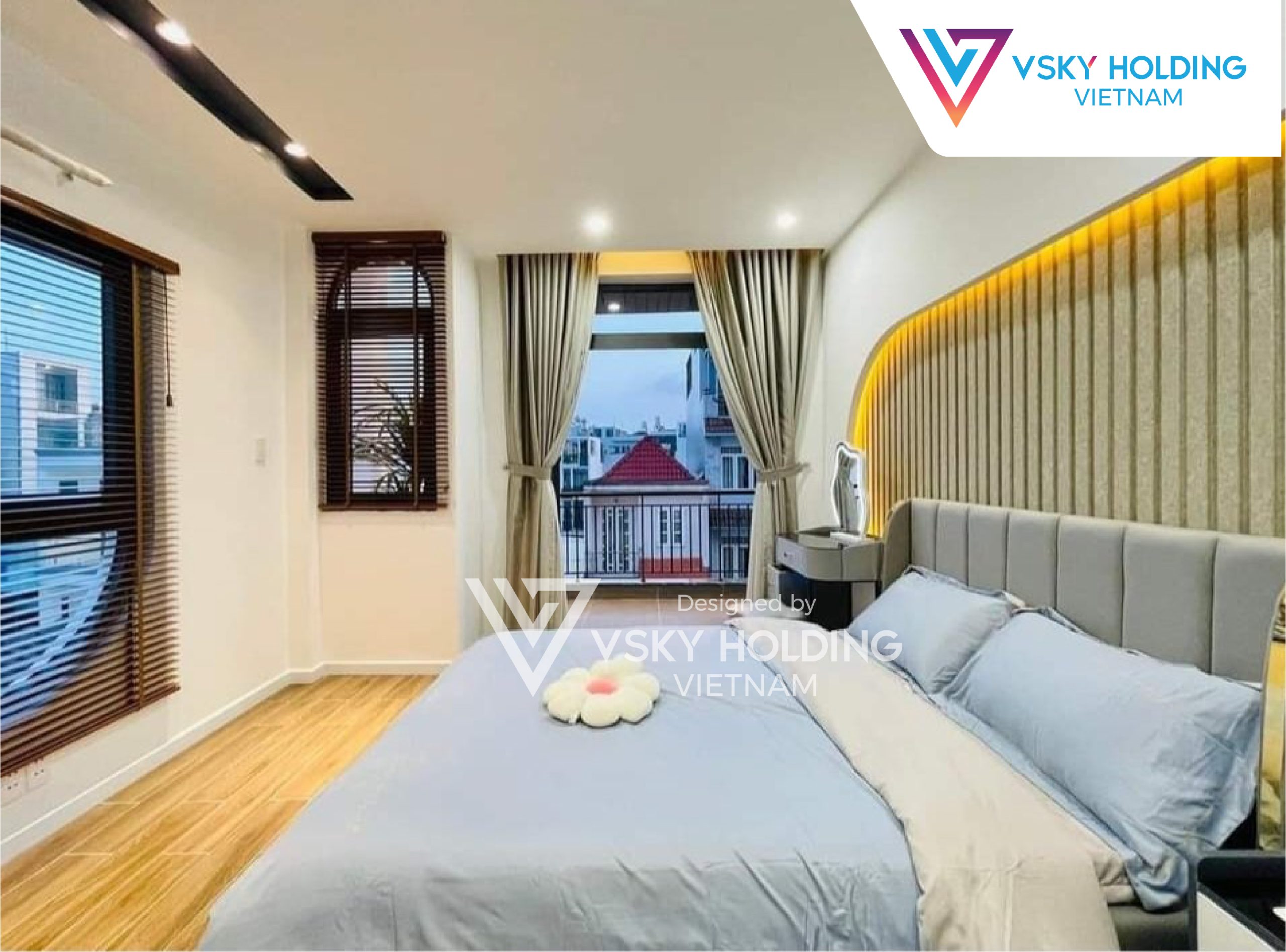 Xây dựng công trình nhà ở 95m2 5 tầng