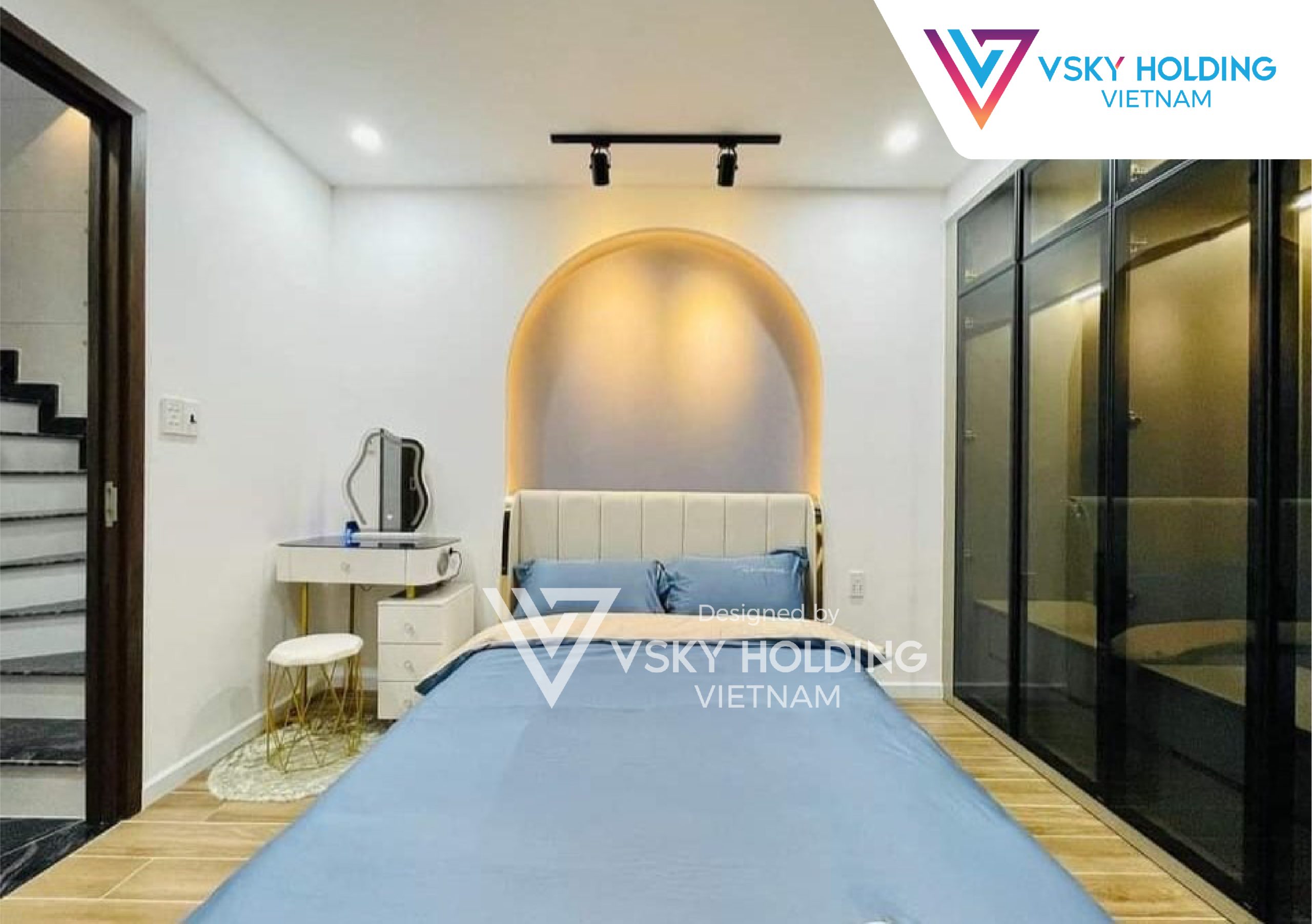 Xây dựng công trình nhà ở 95m2 5 tầng