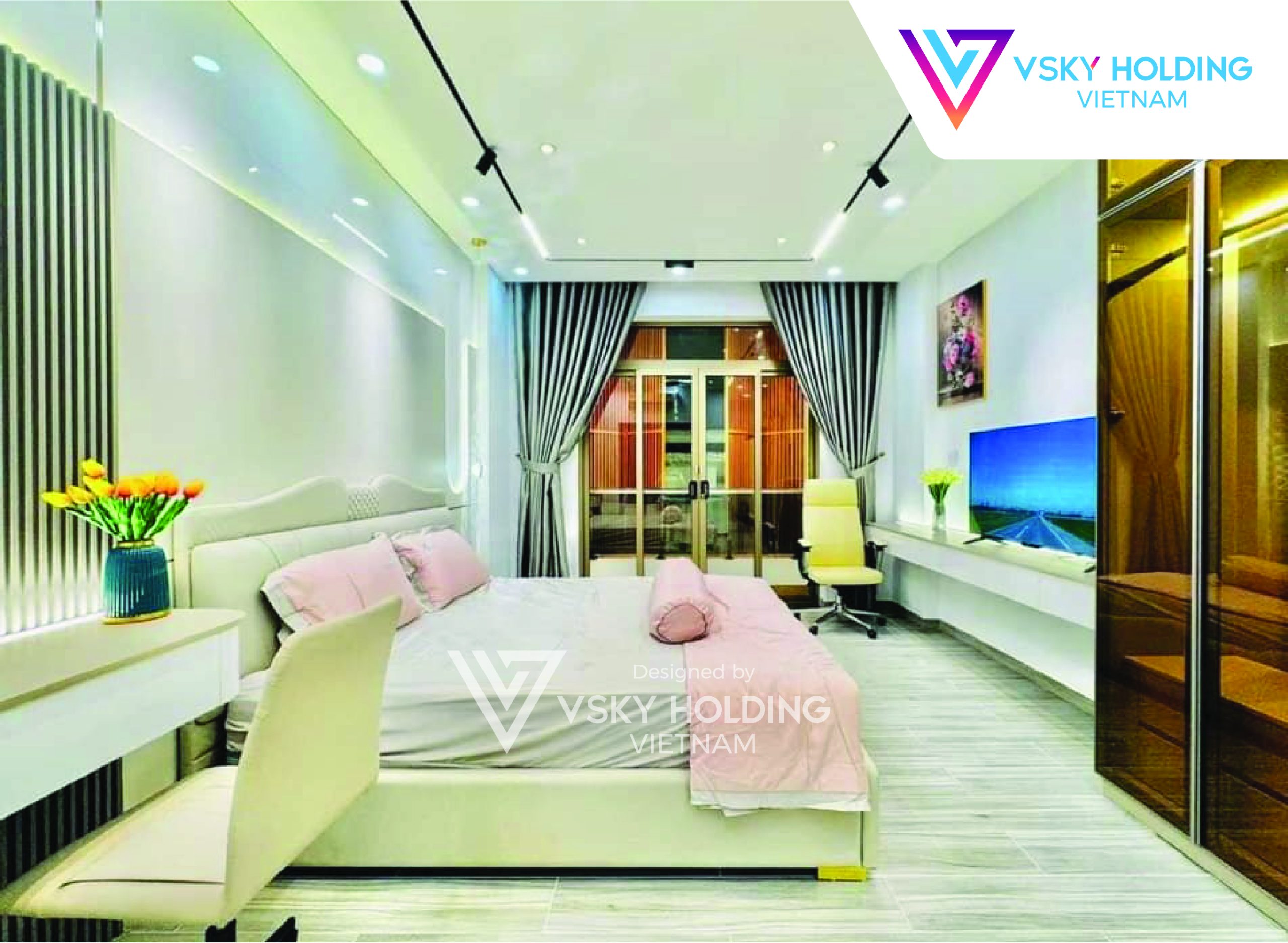 Xây dựng công trình nhà ở 130m2 4 tầng