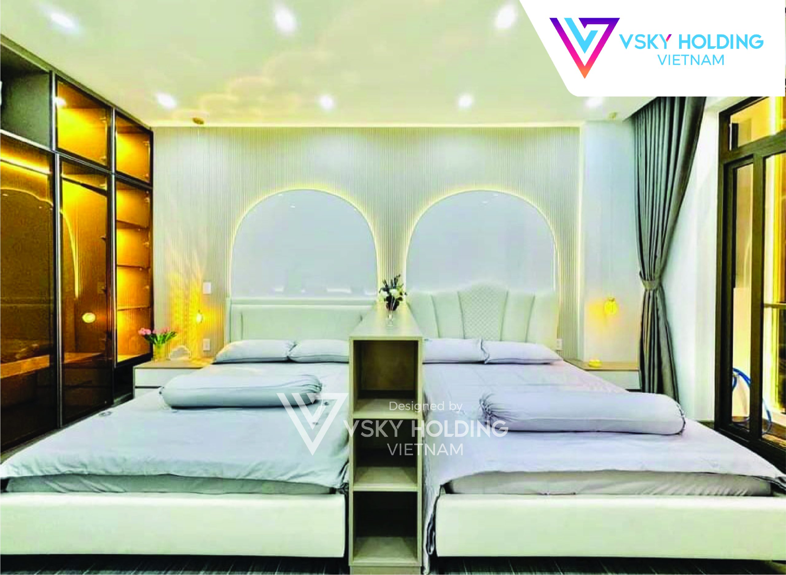 Xây dựng công trình nhà ở 130m2 4 tầng