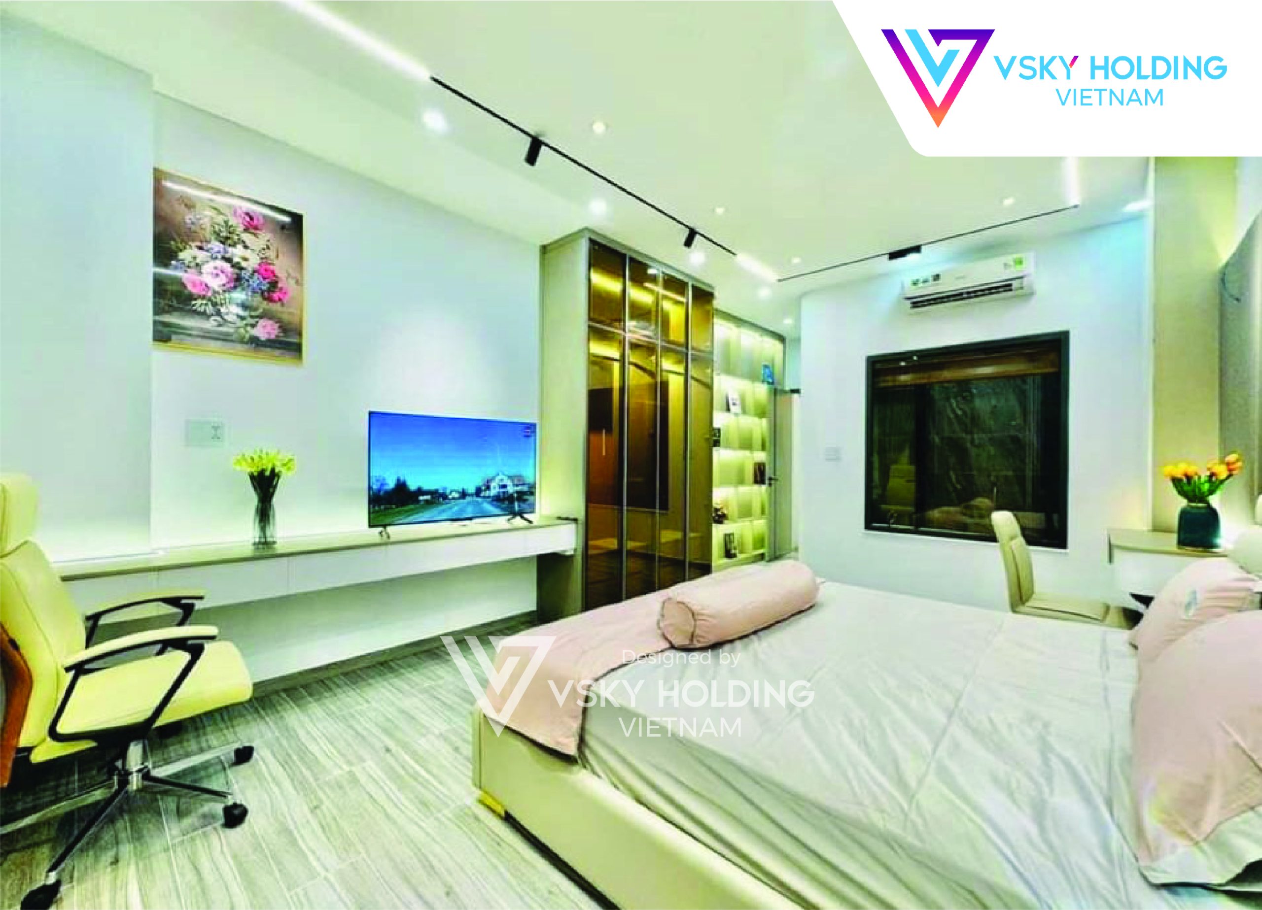 Xây dựng công trình nhà ở 130m2 4 tầng