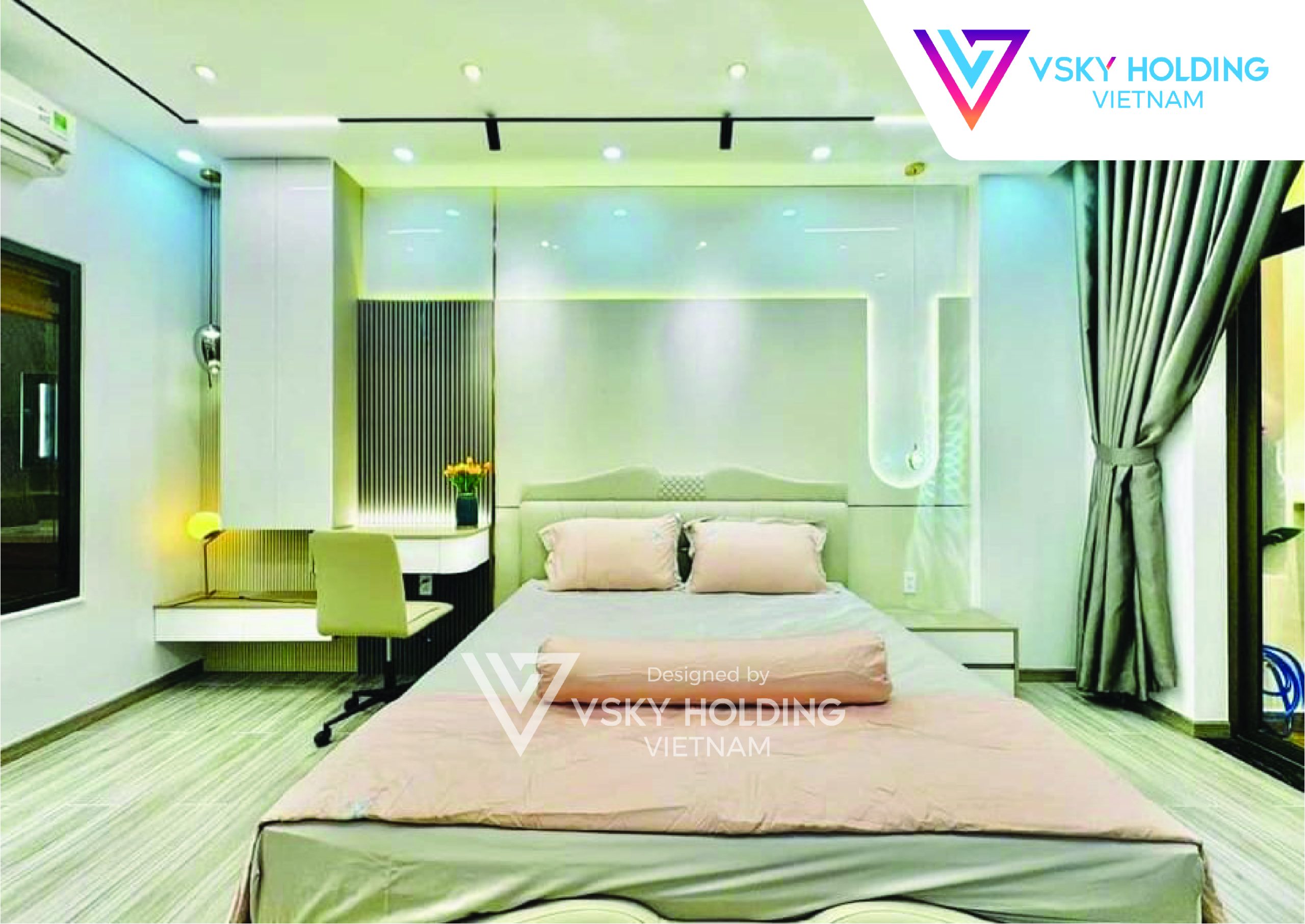 Xây dựng công trình nhà ở 130m2 4 tầng