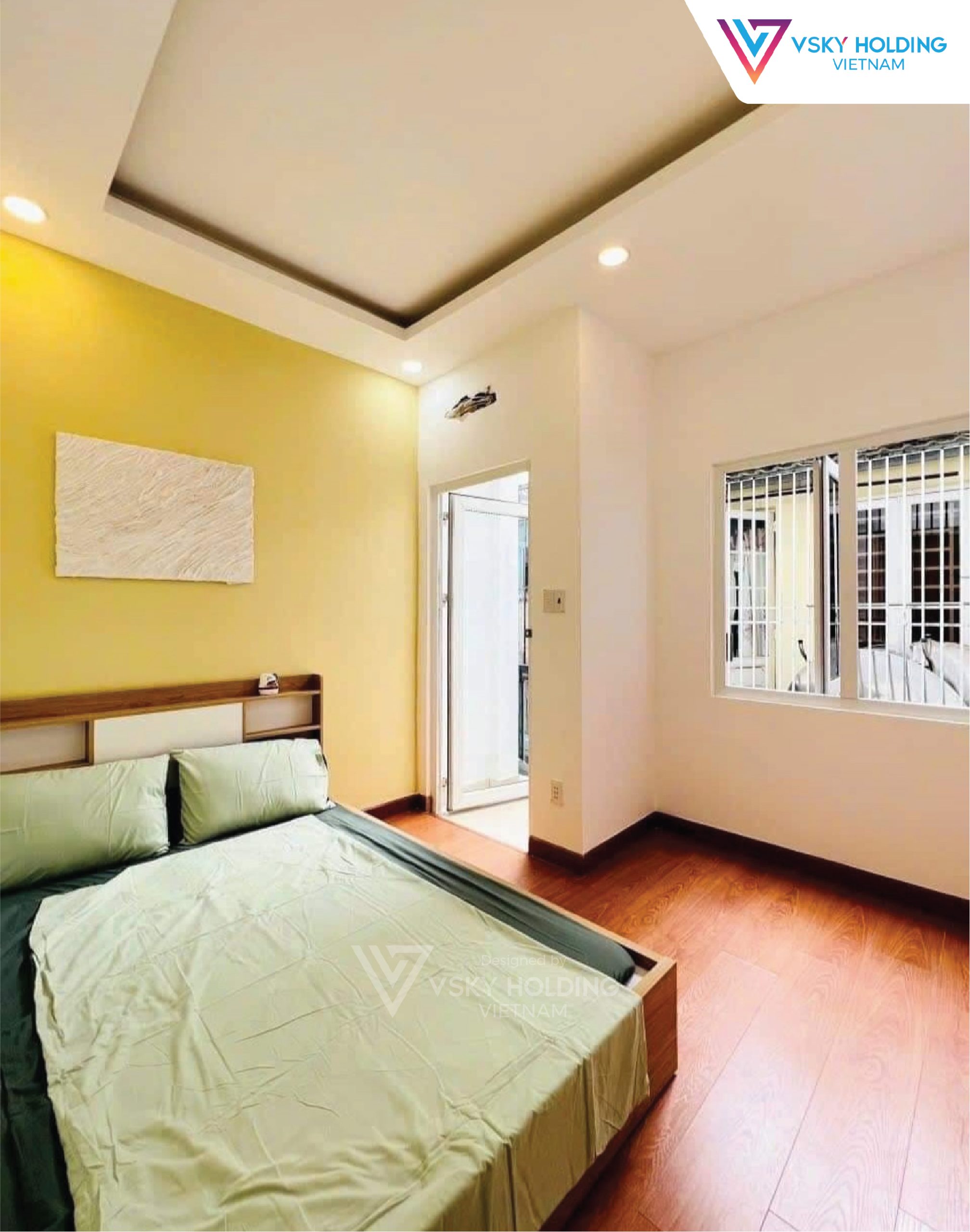 Xây dựng công trình nhà ở 76m2 2 tầng