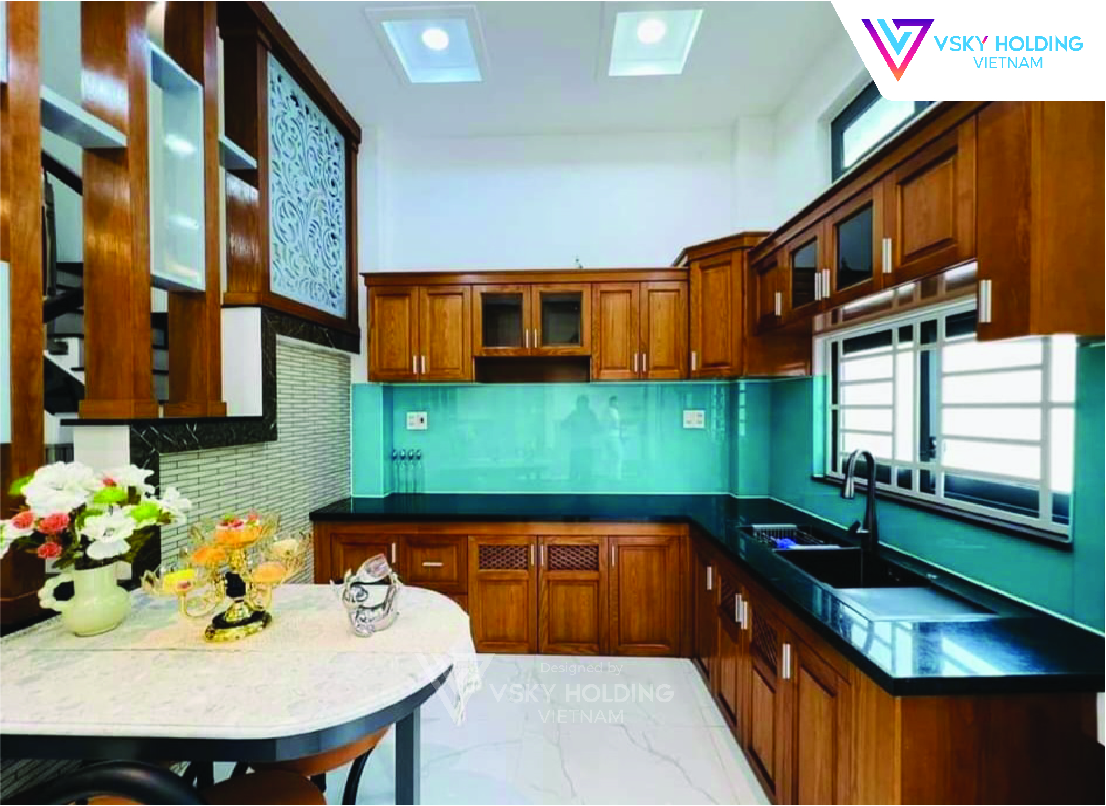 Xây dựng công trình nhà ở 105m2 4 tầng