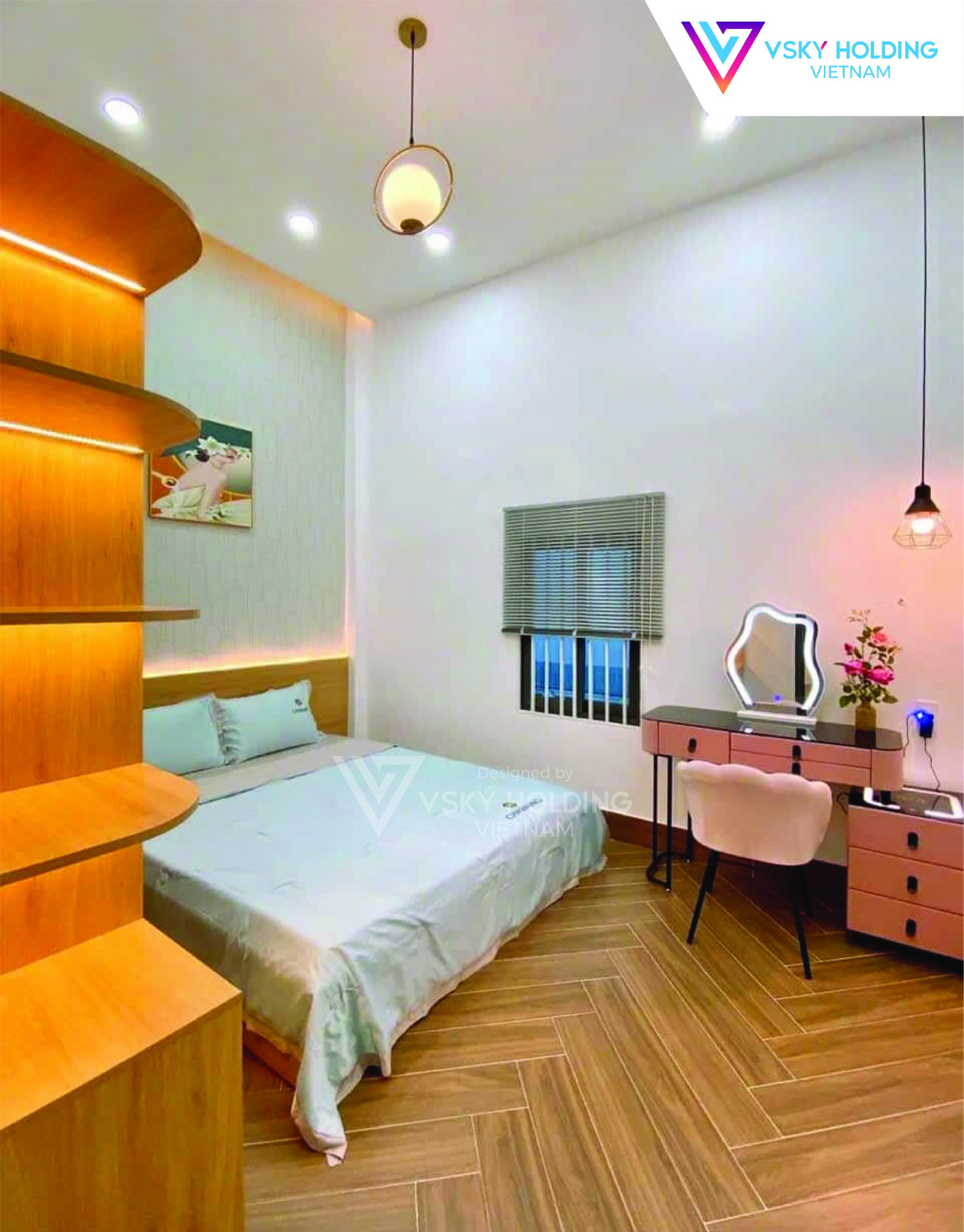 Xây dựng công trình nhà ở 2 tầng 75m2