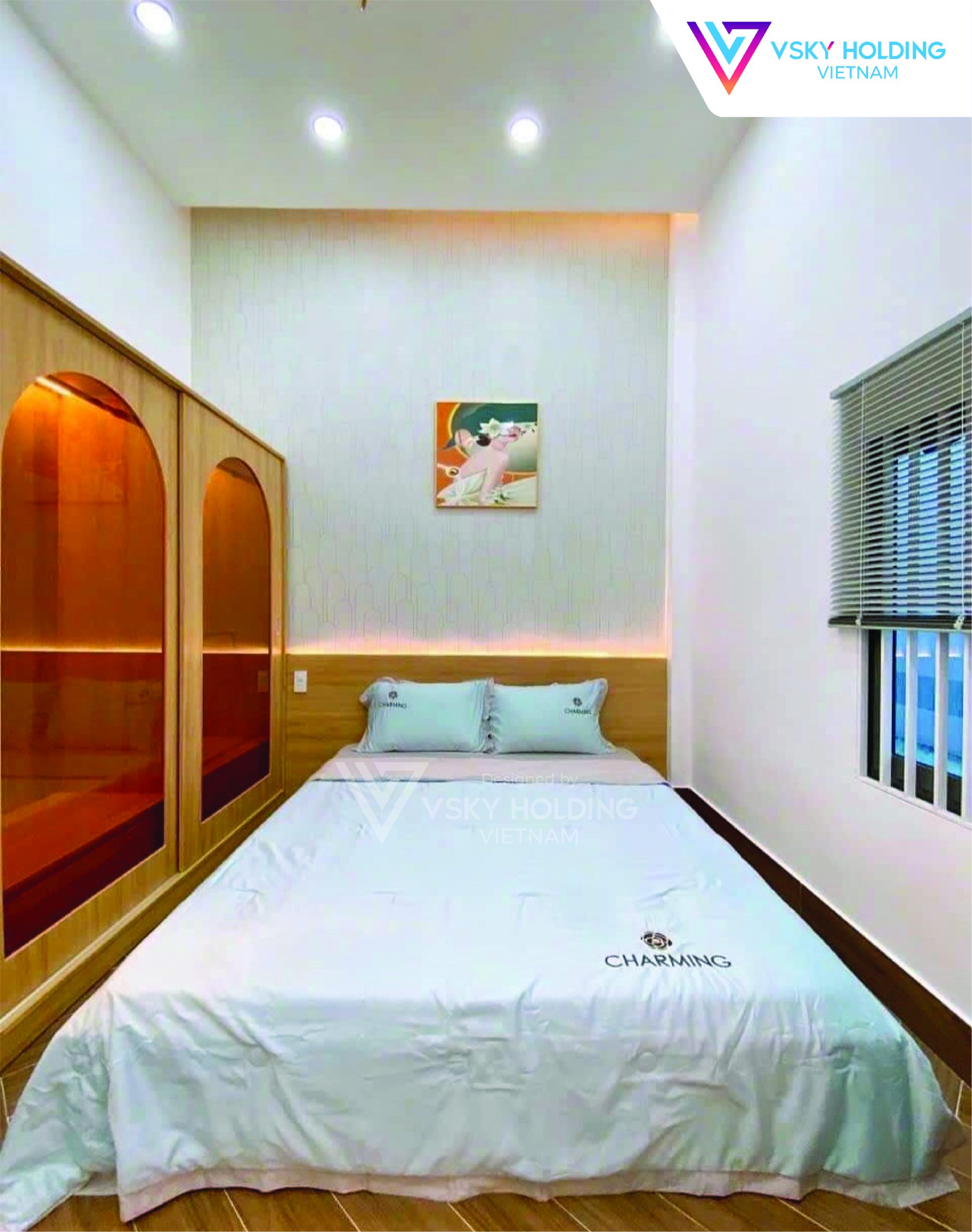 Xây dựng công trình nhà ở 2 tầng 75m2
