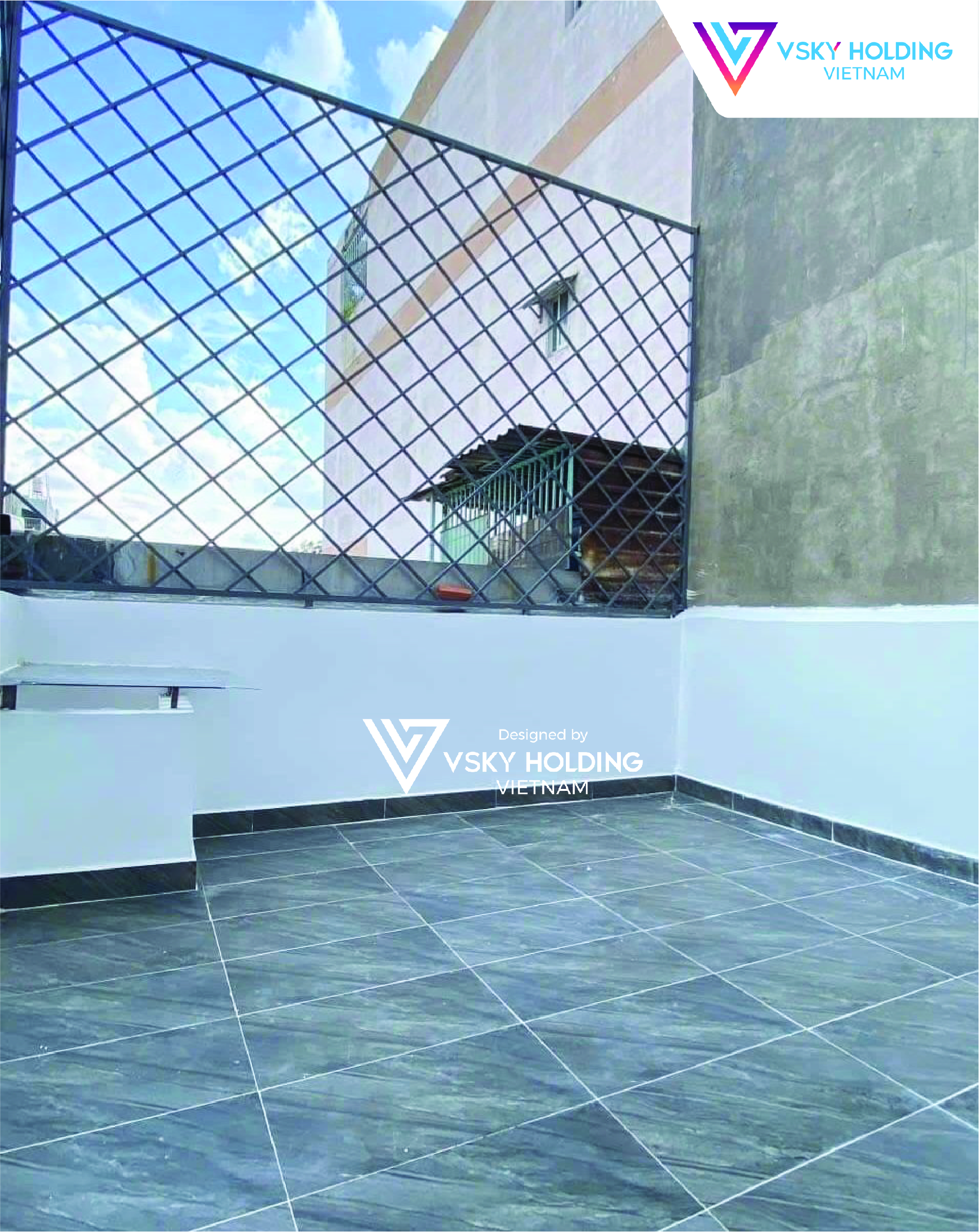 Xây dựng công trình nhà ở 90m2 3 tầng