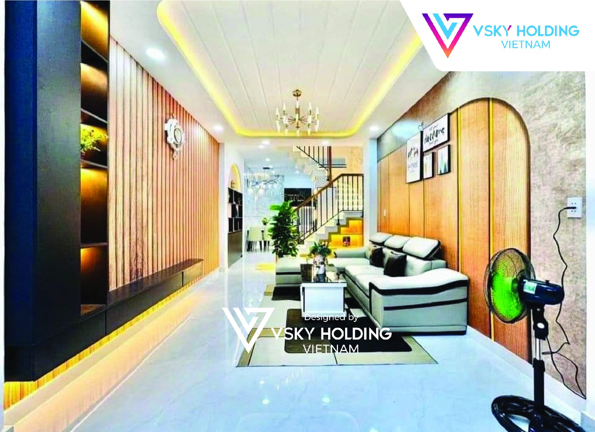 Xây dựng công trình nhà ở 90m2 3 tầng