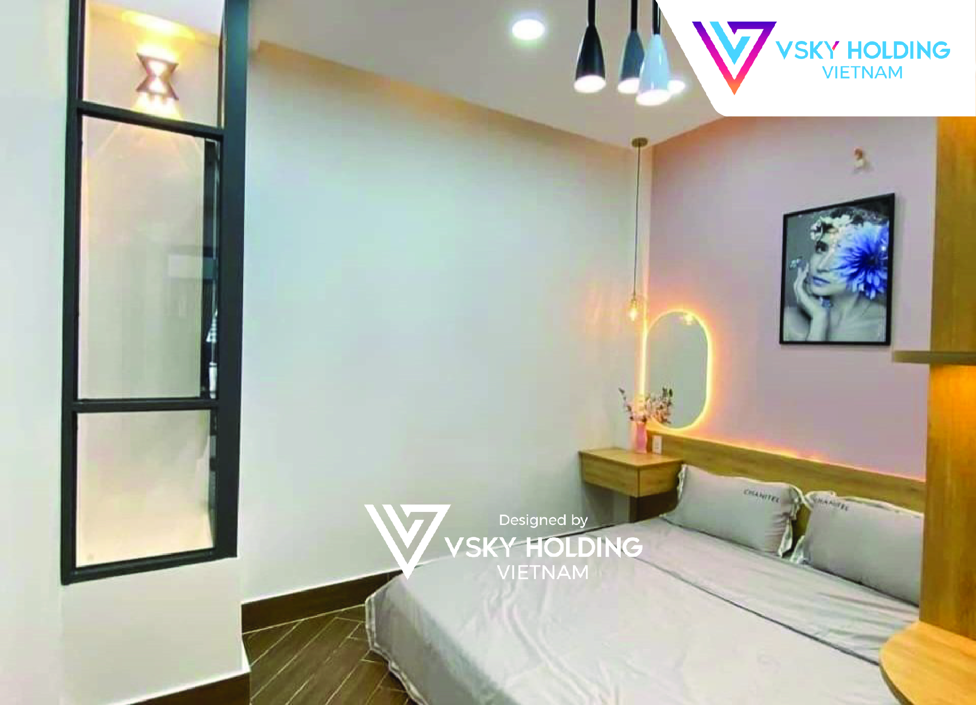 Xây dựng công trình nhà ở 90m2 3 tầng