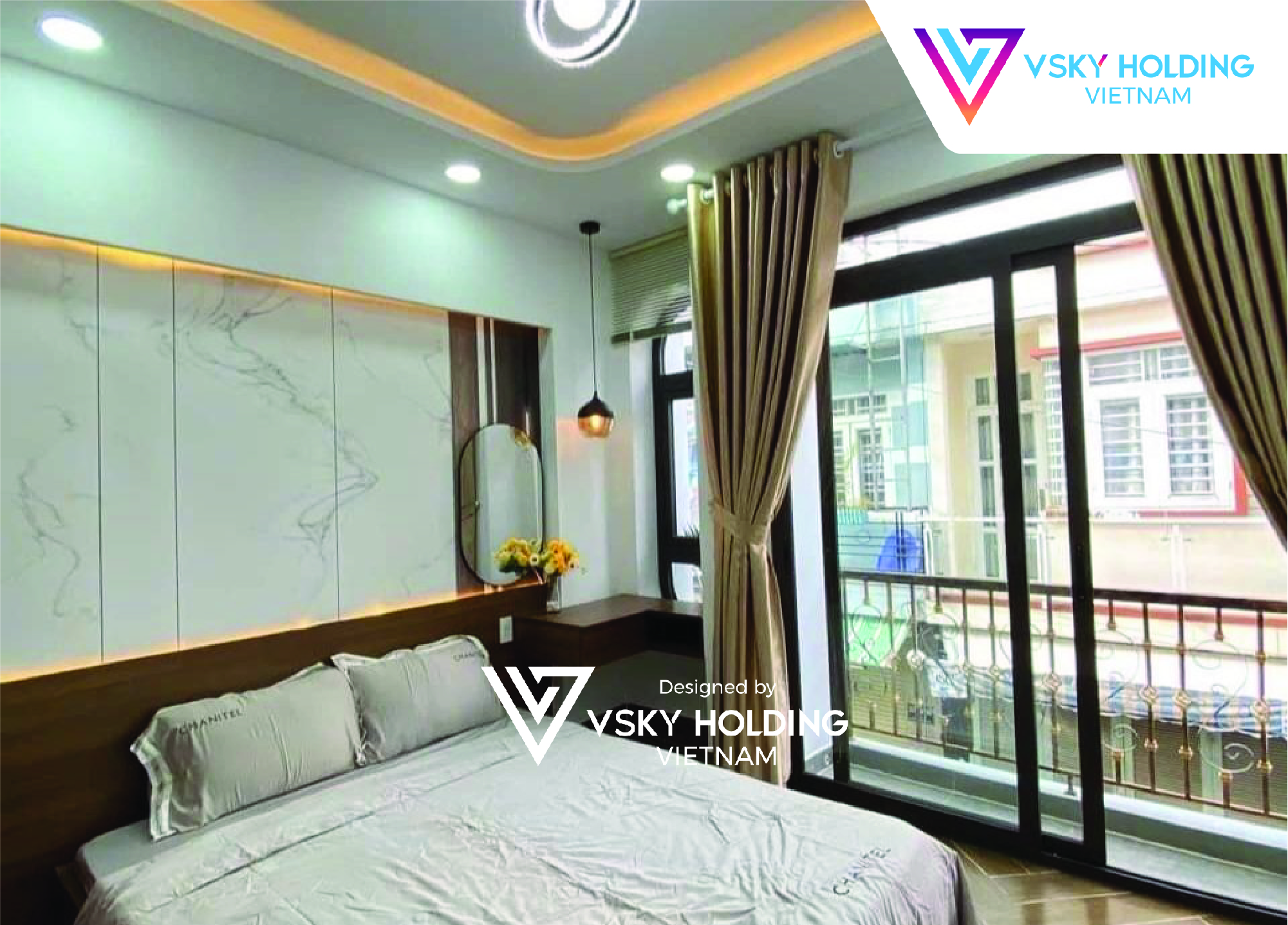 Xây dựng công trình nhà ở 90m2 3 tầng