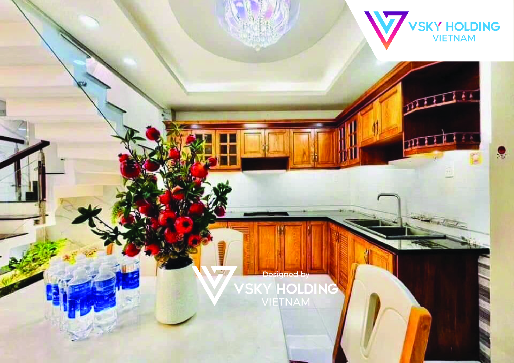 Xây dựng công trình nhà ở 65m2 5 tầng
