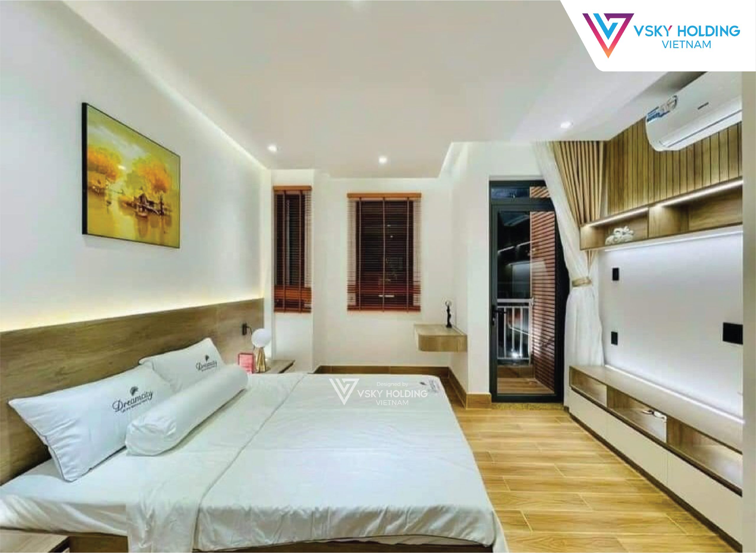 Xây dựng công trình nhà ở 70m2 5 tầng