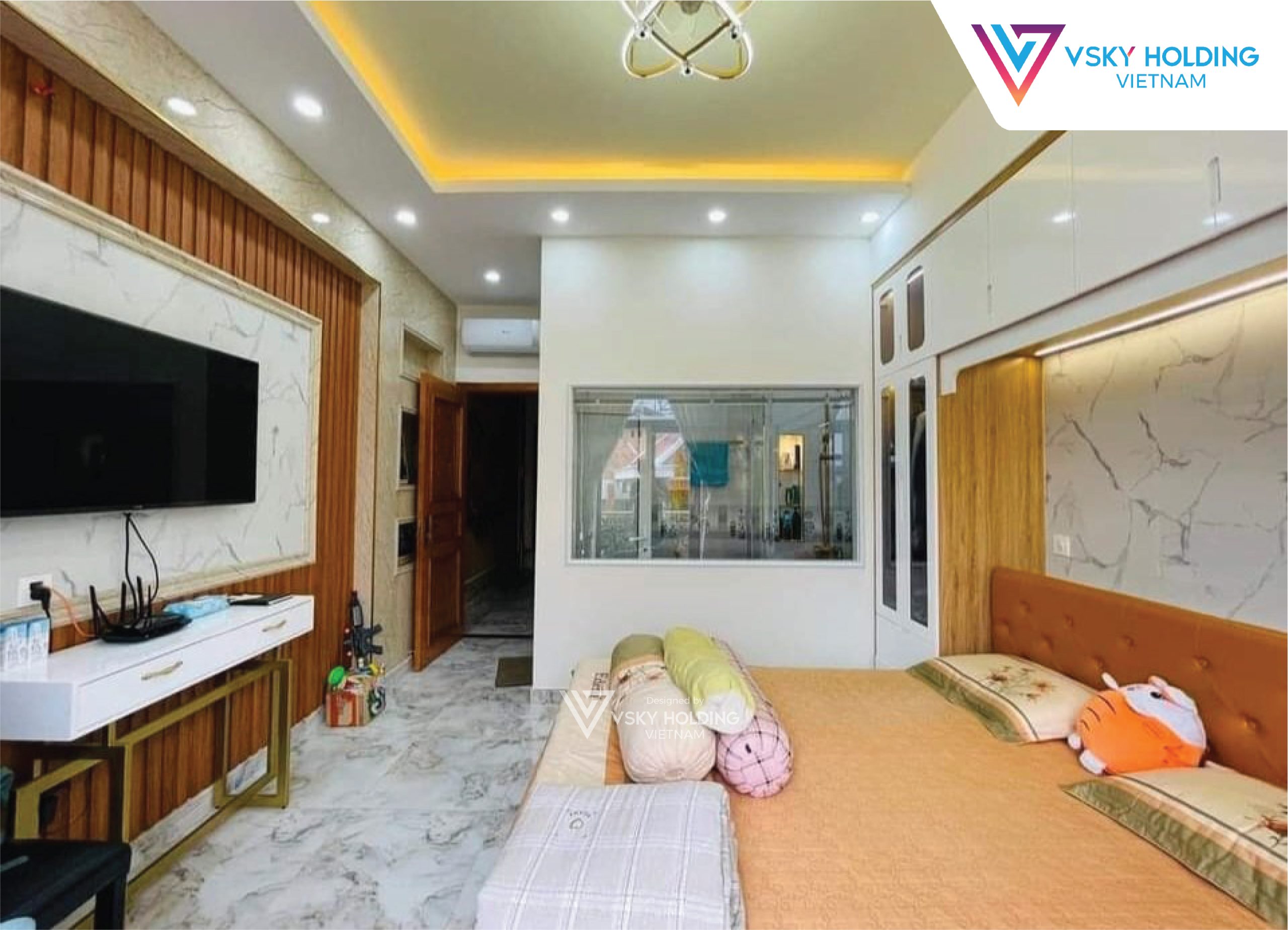 Xây dựng công trình nhà ở 65m2 6 tầng