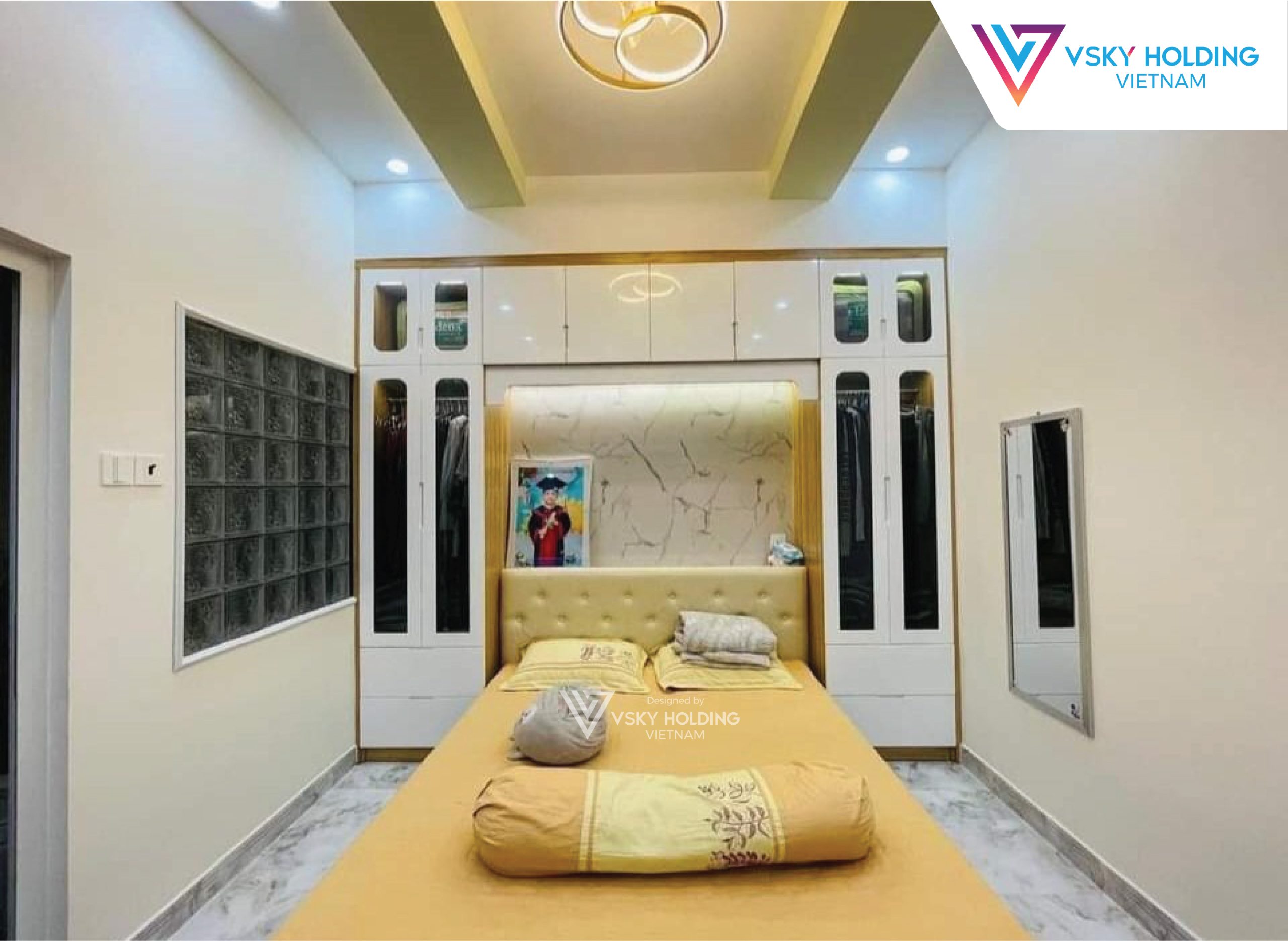 Xây dựng công trình nhà ở 65m2 6 tầng