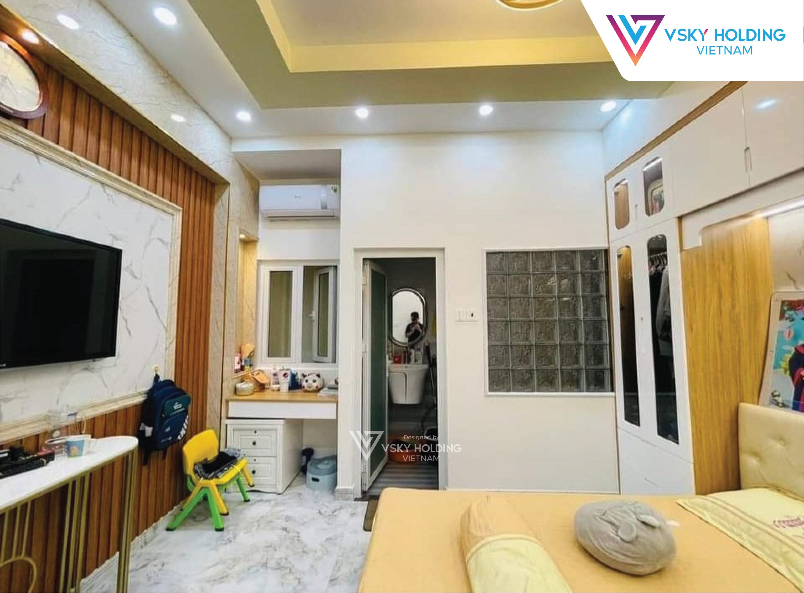 Xây dựng công trình nhà ở 65m2 6 tầng
