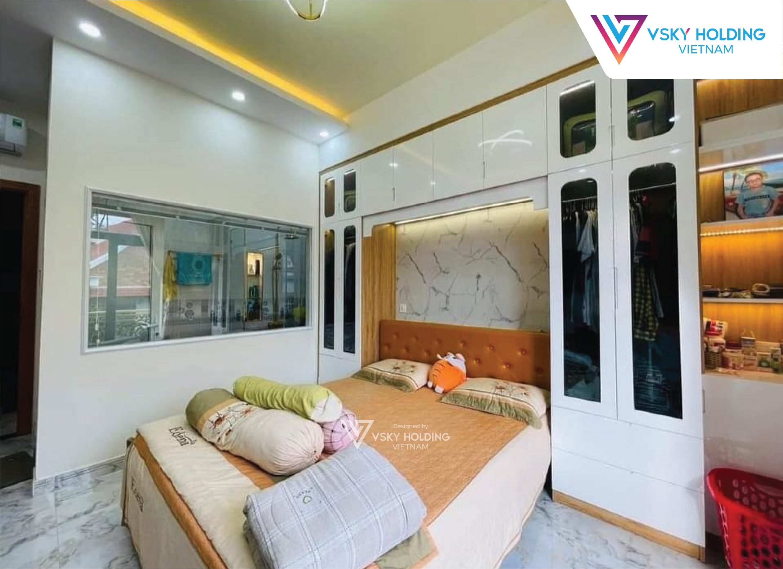 Xây dựng công trình nhà ở 65m2 6 tầng