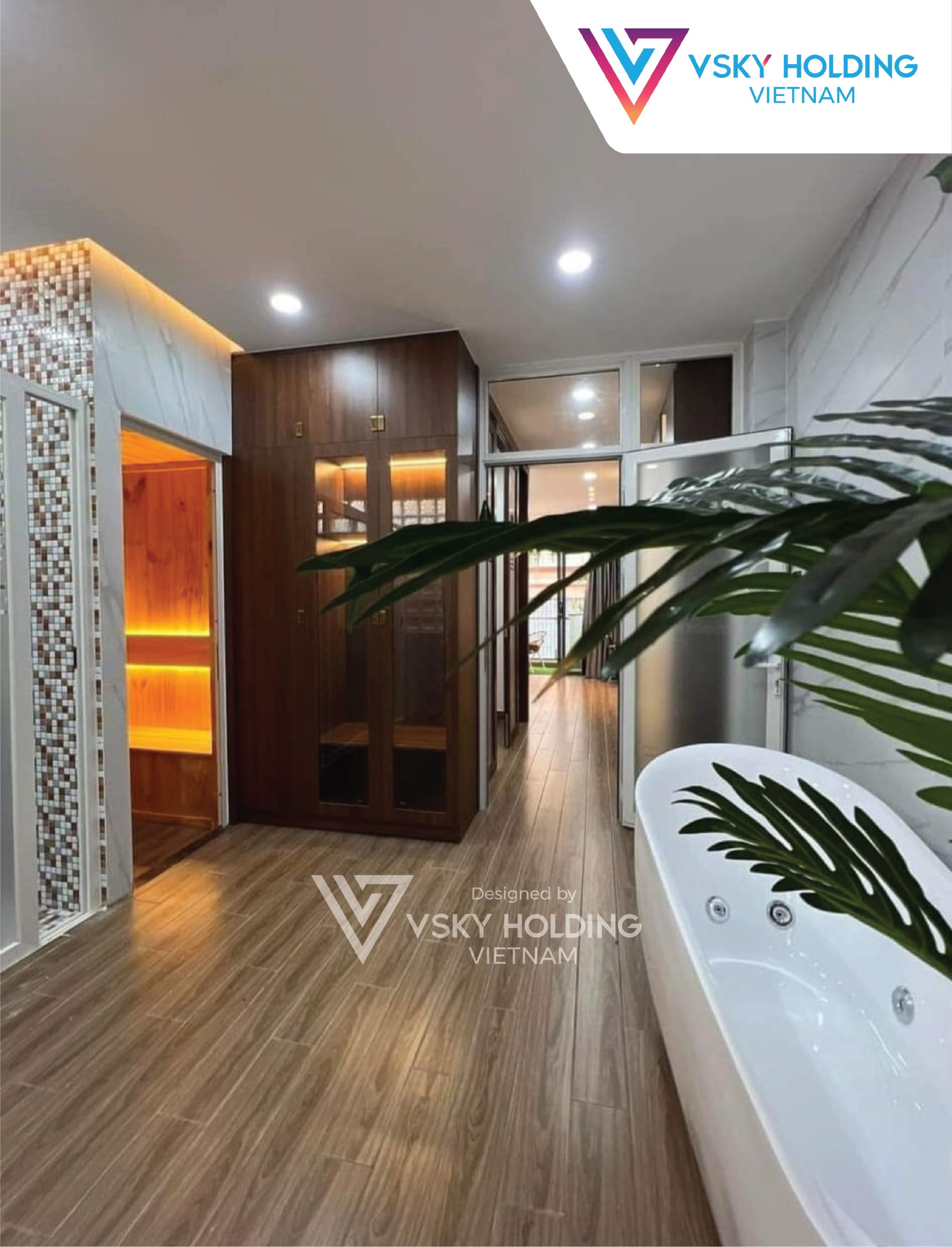 Xây dựng công trình nhà ở 100m2 5 tầng