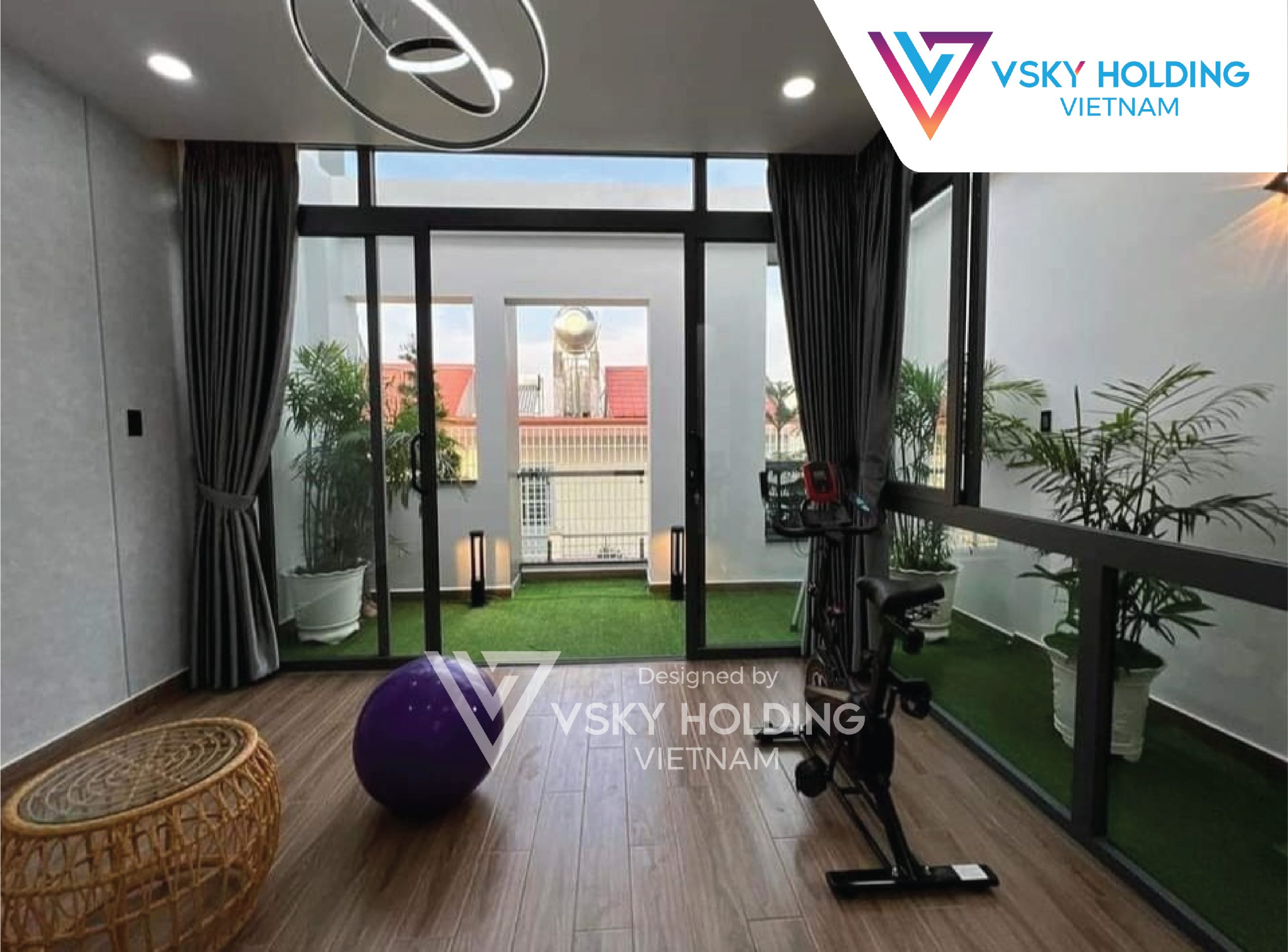 Xây dựng công trình nhà ở 100m2 5 tầng