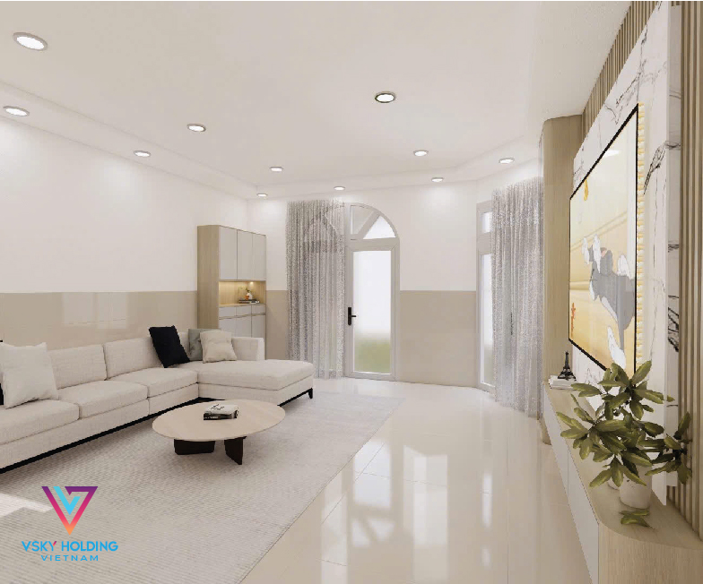 Thiết kế thi công biệt thự anh Công chị Thương