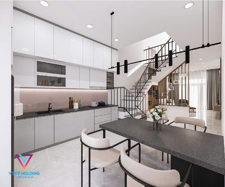 Thiết kế thi công biệt thự anh Công chị Thương