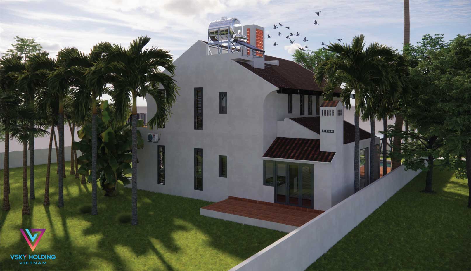 Thiết kế thi công biệt thự anh Trình