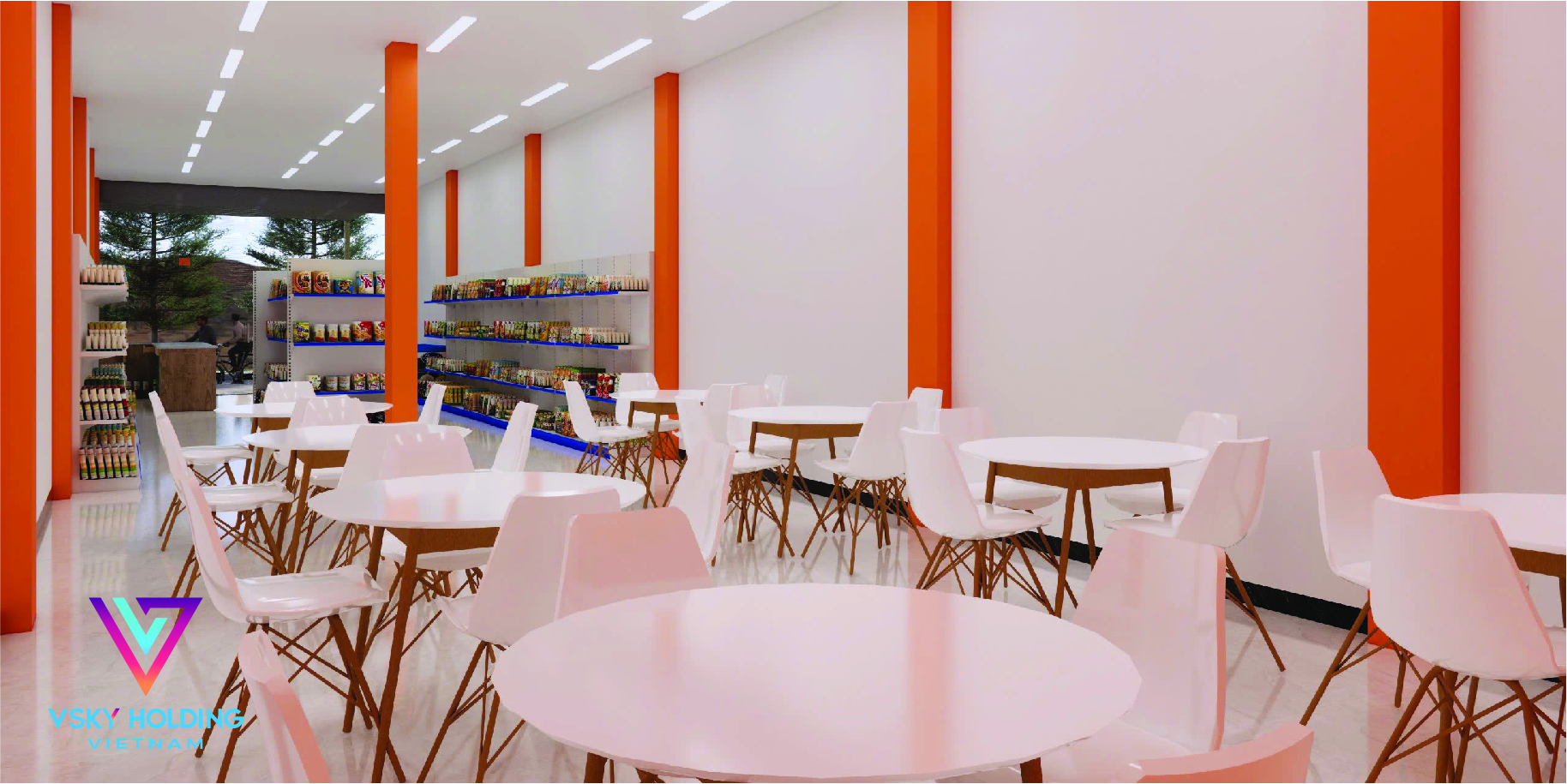 Thiết kế thi công mẫu cửa hàng tiện lợi CIRCLE K