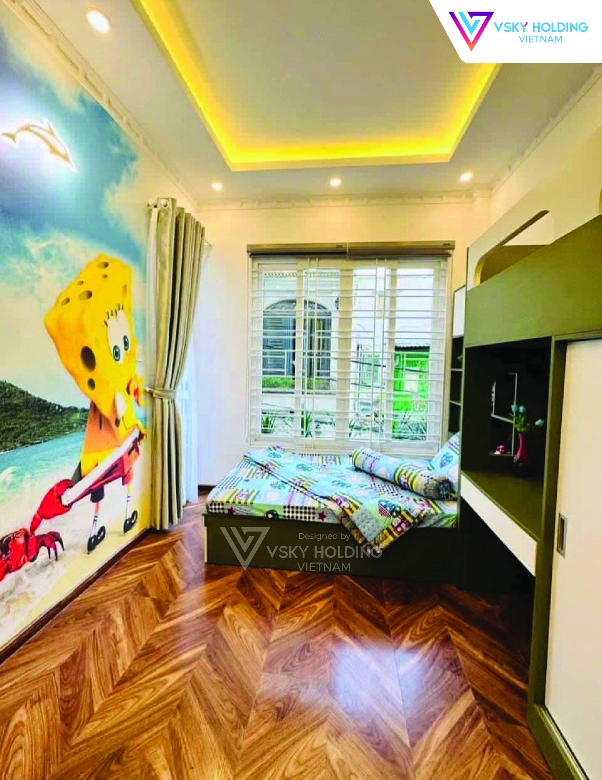 Xây dựng công trình nhà ở 3 tầng với diện tích hơn 100m2