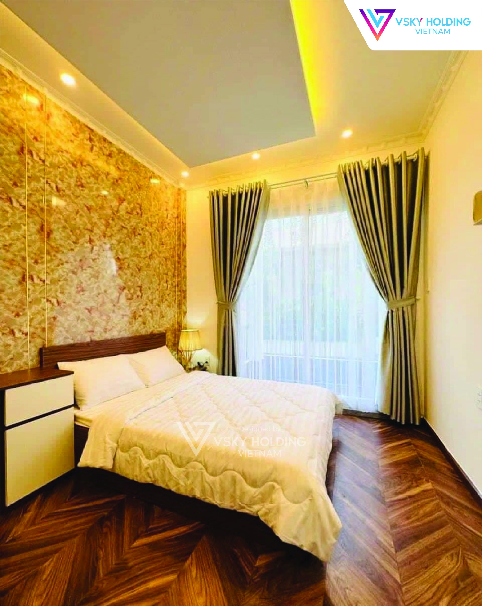 Xây dựng công trình nhà ở 3 tầng với diện tích hơn 100m2