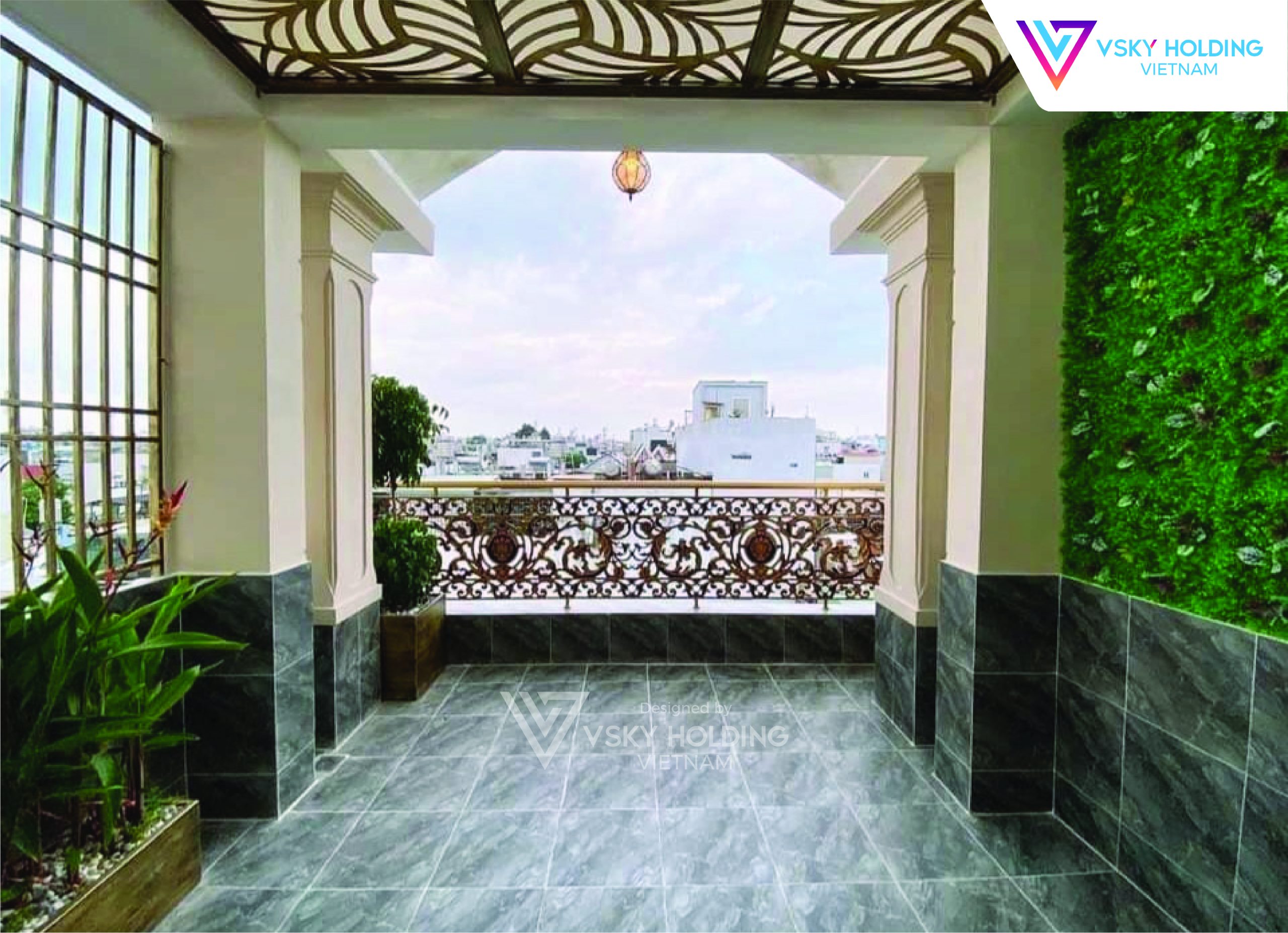 Xây dựng công trình nhà ở 4 tầng 76m2