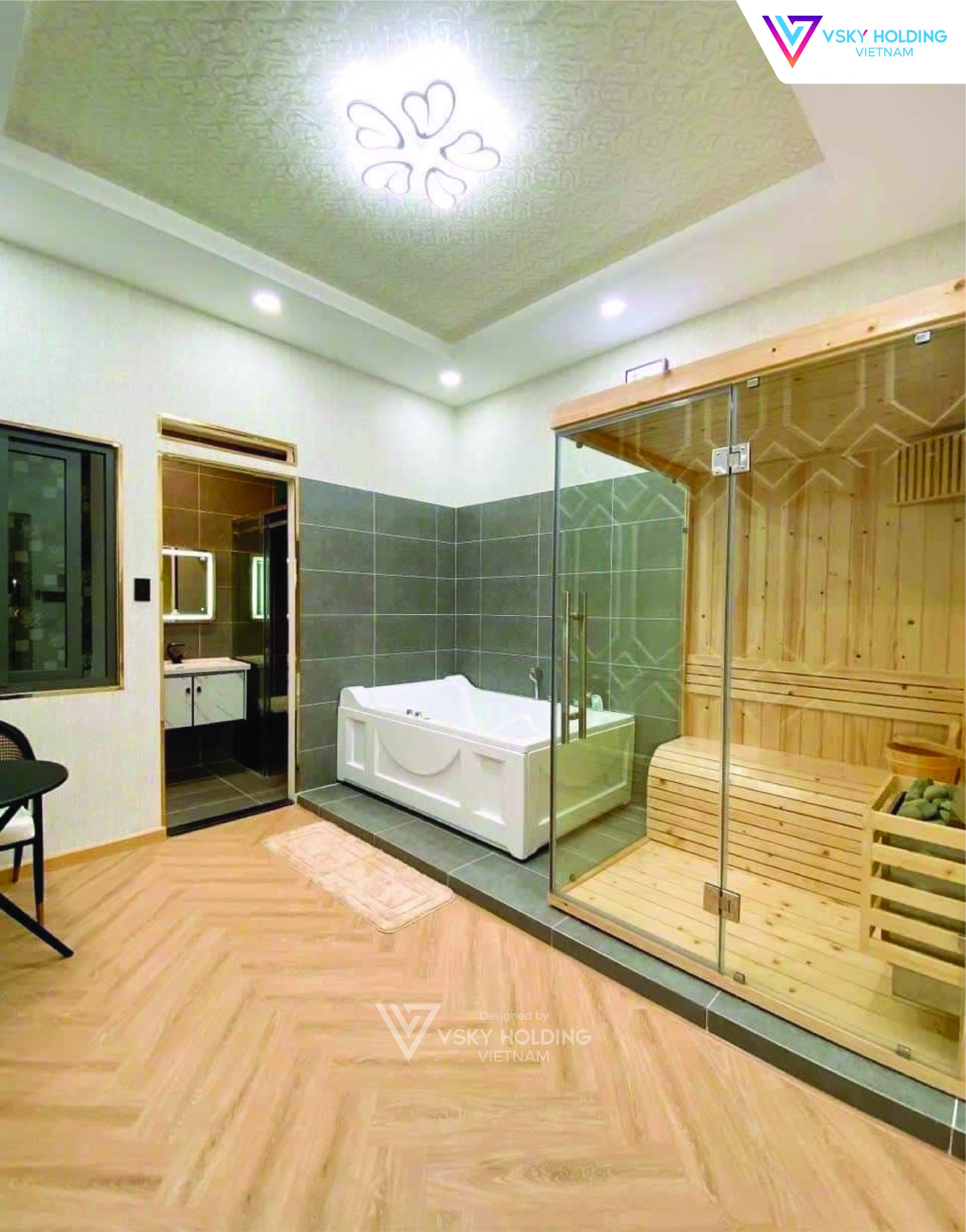 Xây dựng công trình nhà ở 4 tầng 76m2