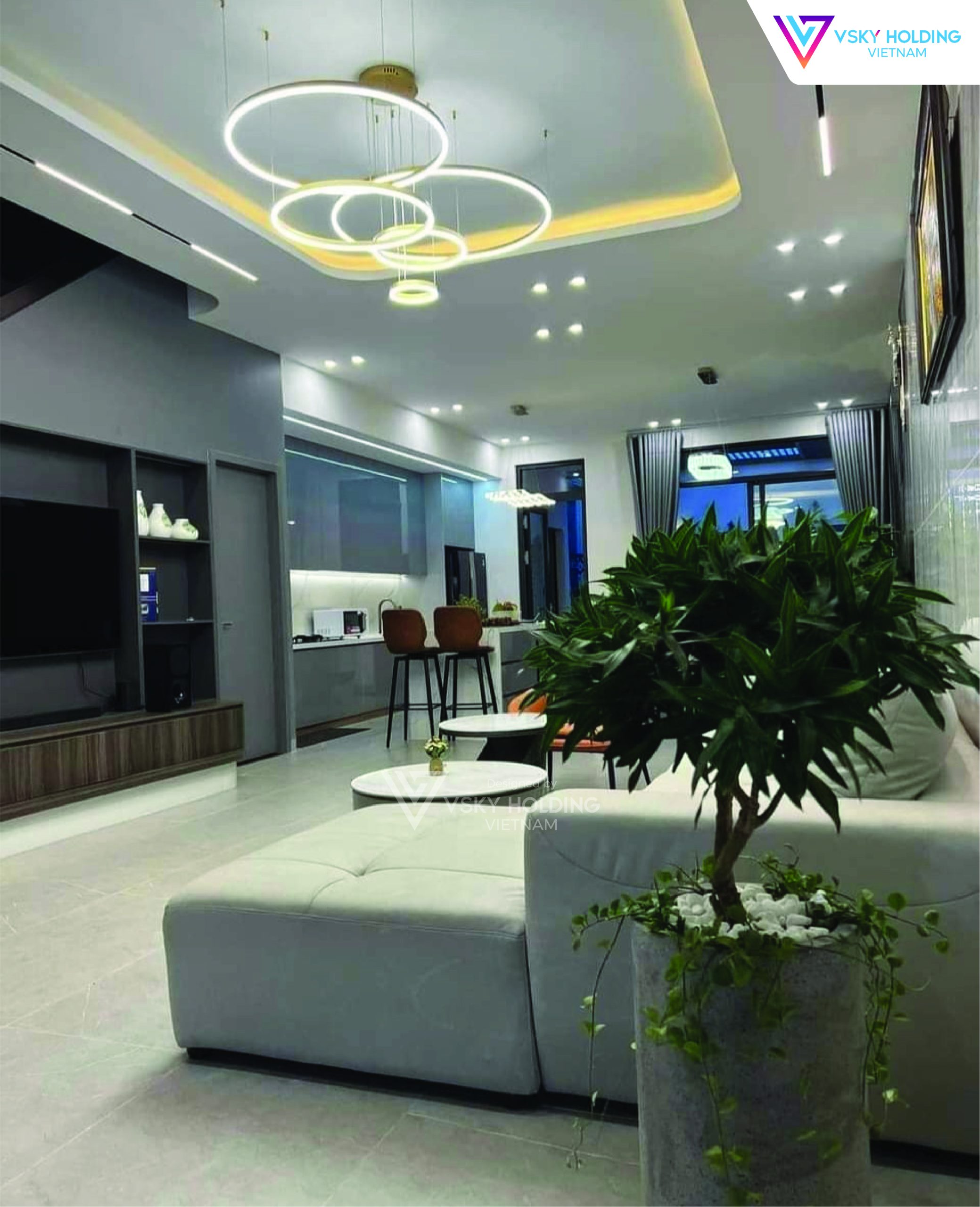 Xây dựng công trình nhà ở 2 tầng 80m2