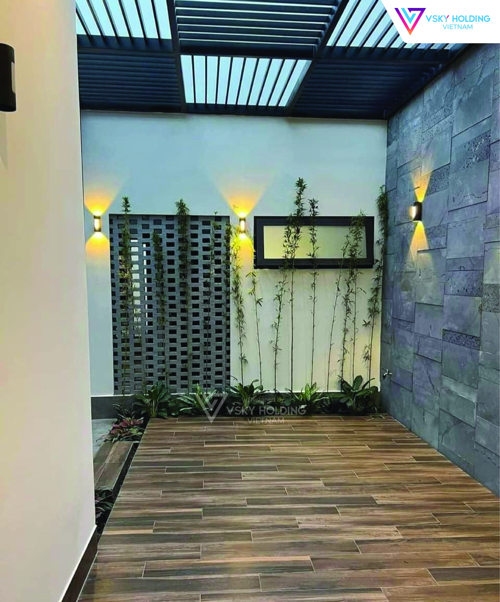 Xây dựng công trình nhà ở 2 tầng 80m2
