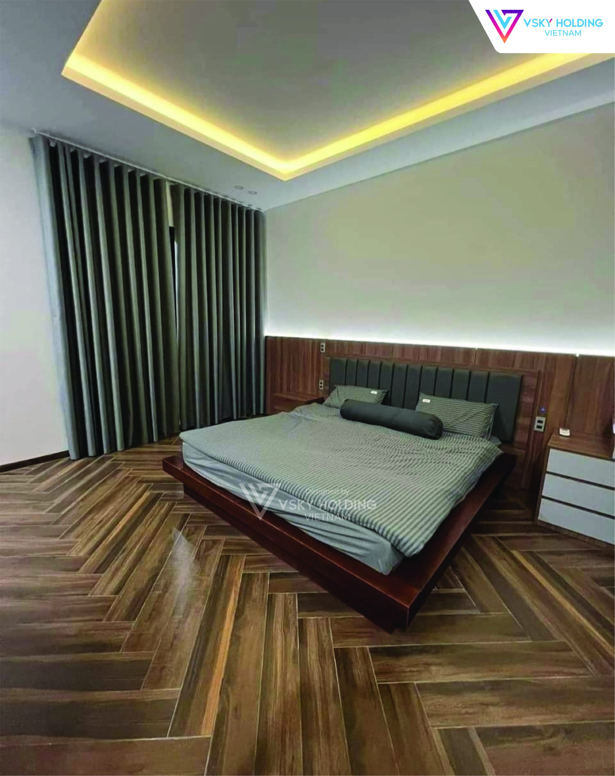 Xây dựng công trình nhà ở 2 tầng 80m2