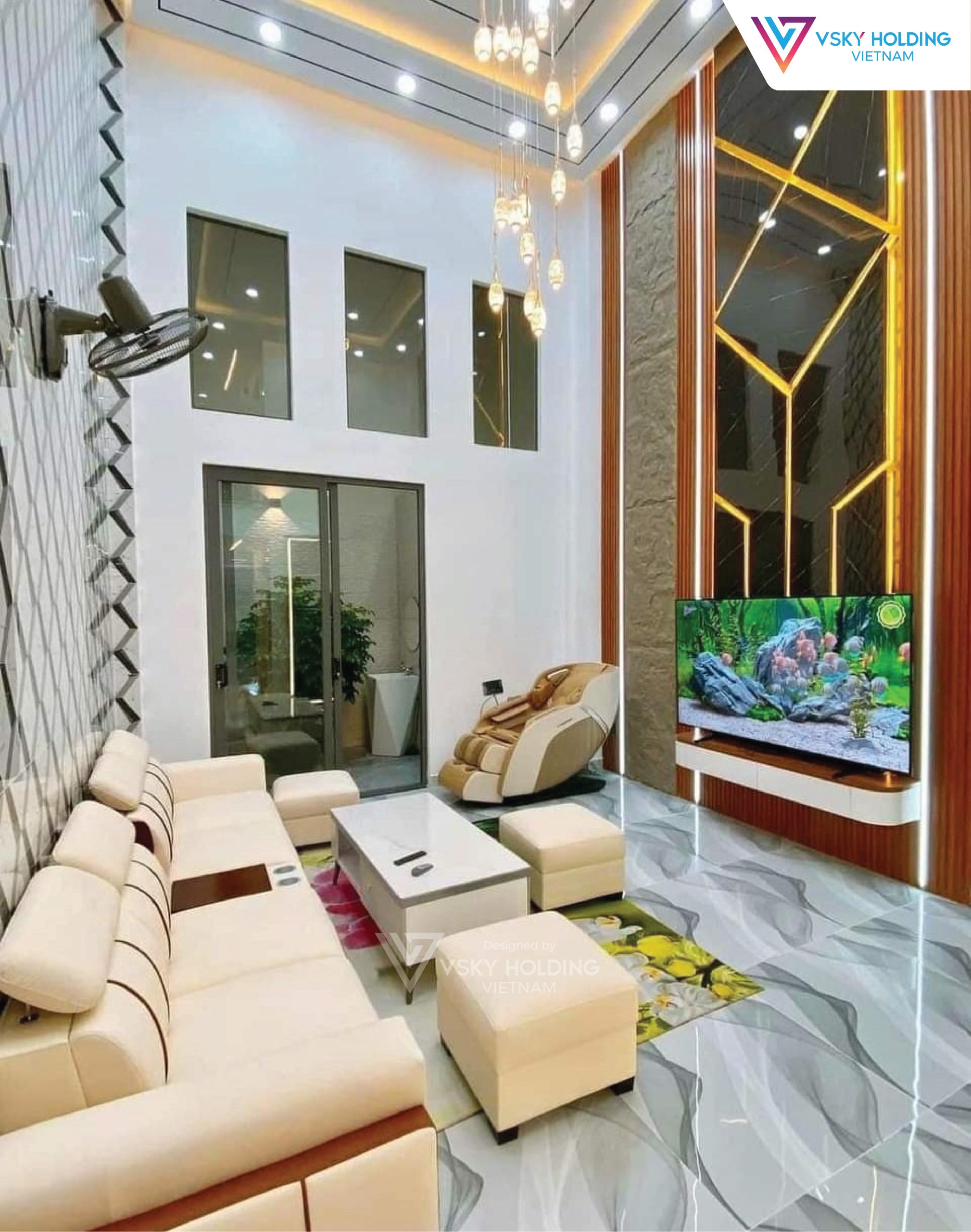 Xây dựng công trình nhà ở 60m2 6 tầng