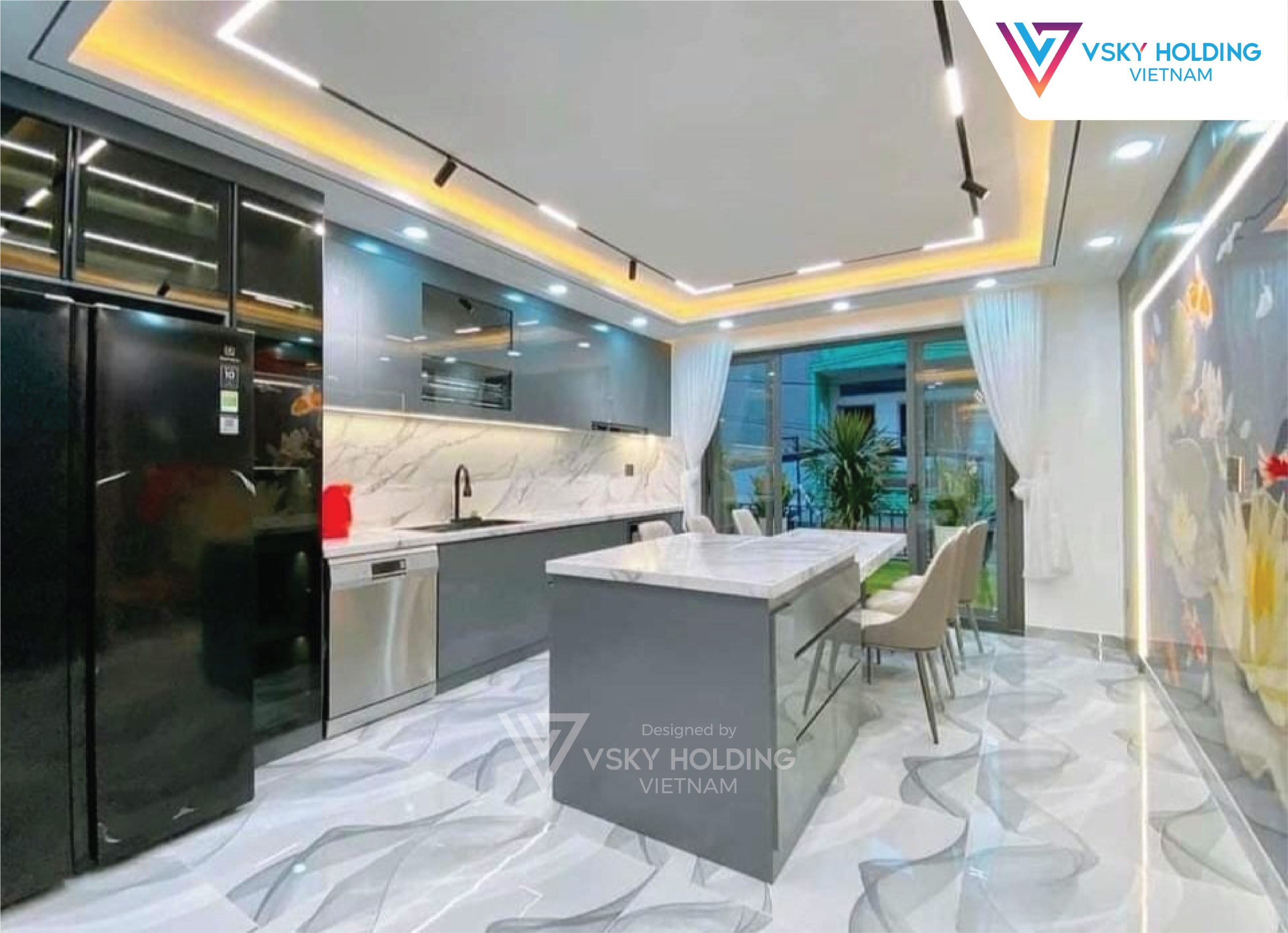 Xây dựng công trình nhà ở 60m2 6 tầng