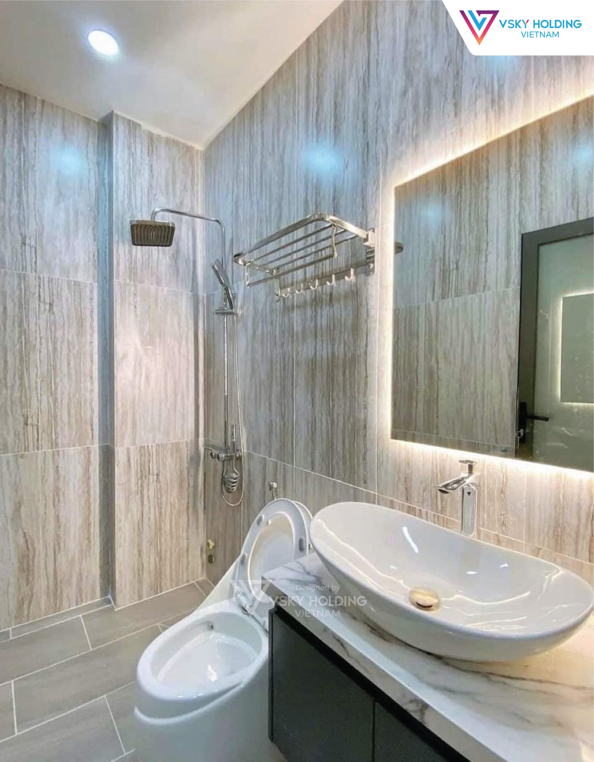 Xây dựng công trình nhà ở 60m2 6 tầng