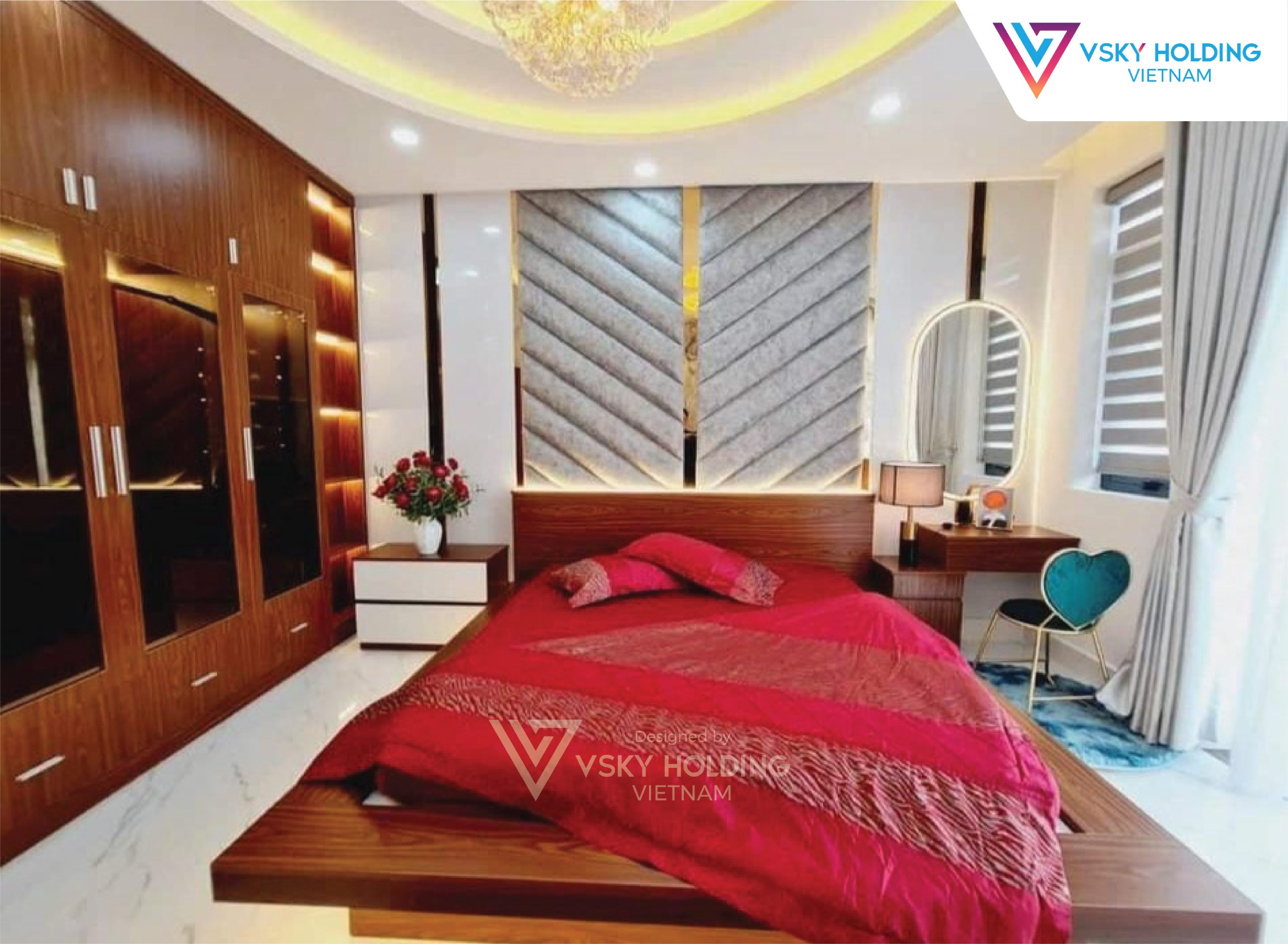 Xây dựng công trình nhà ở 4 tầng với diện tích 125m2