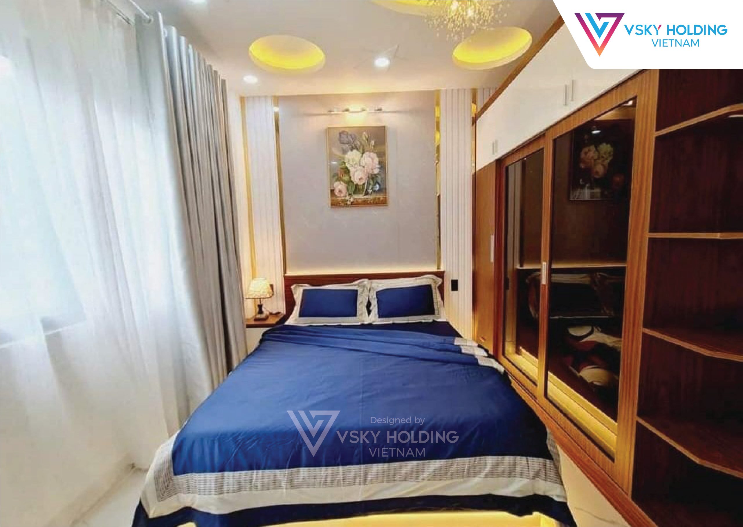 Xây dựng công trình nhà ở 4 tầng với diện tích 125m2