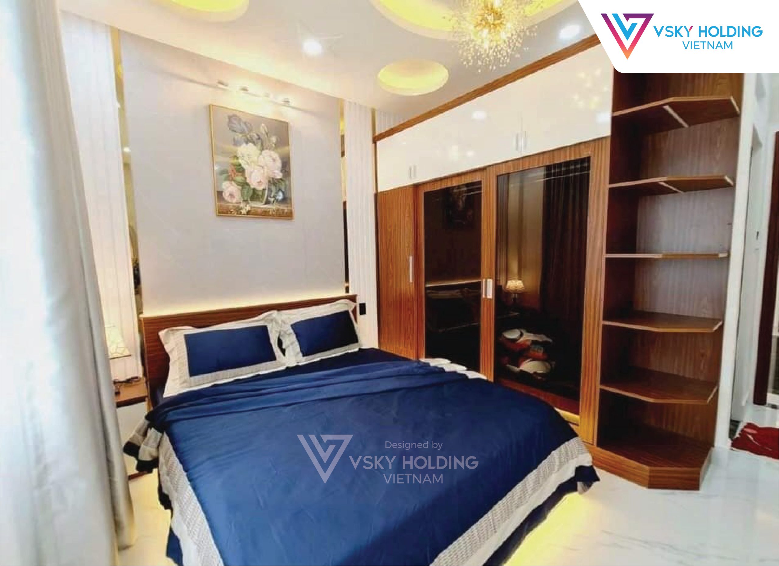 Xây dựng công trình nhà ở 4 tầng với diện tích 125m2