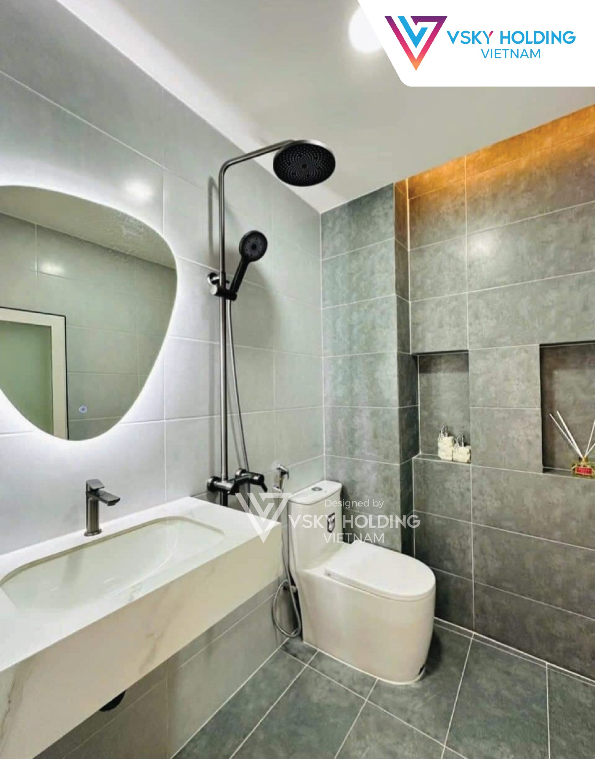 Xây dựng công trình nhà ở 3 tầng có diện tích nhỏ